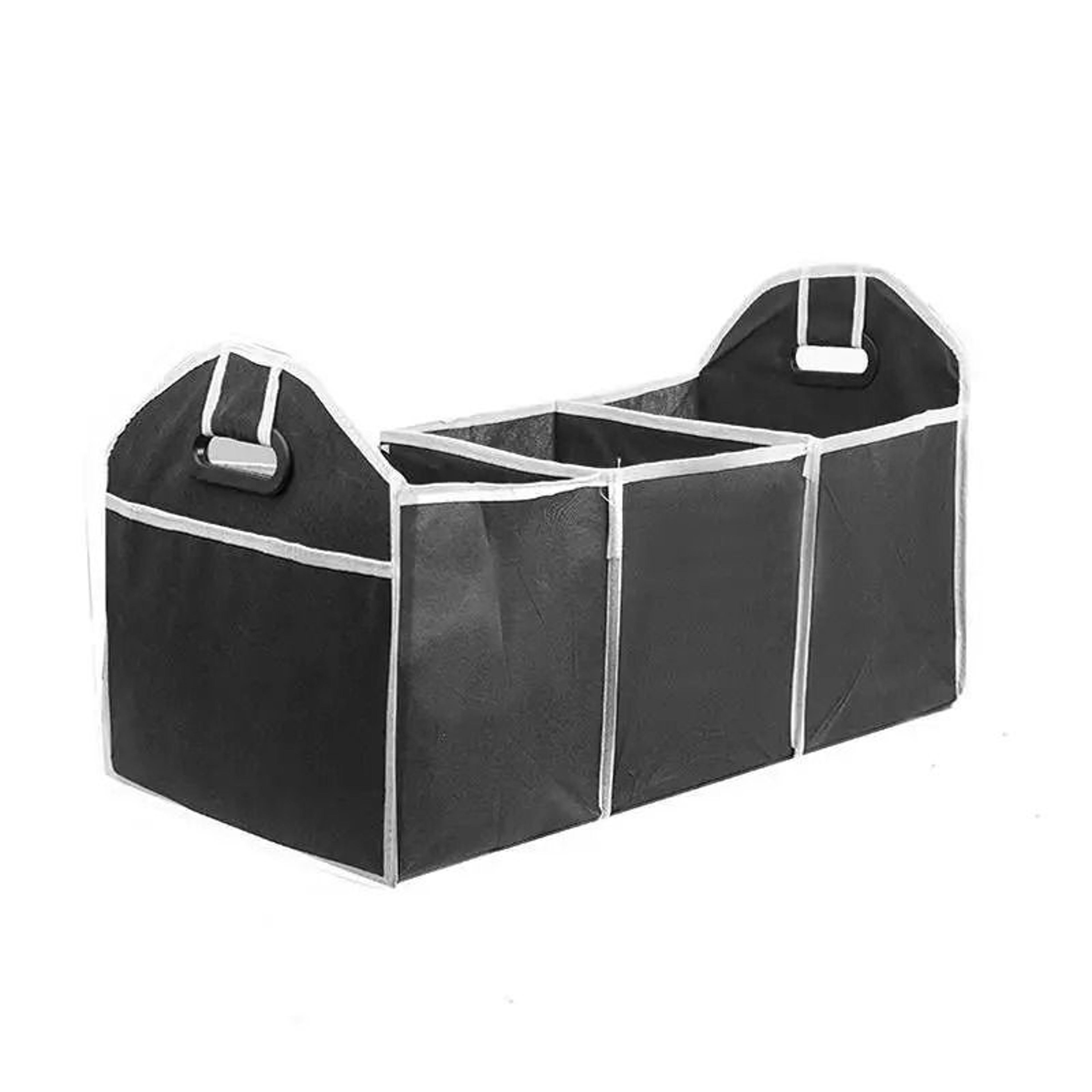Universal 3Compartment Foldable Waterproof Trunk Organizer 7