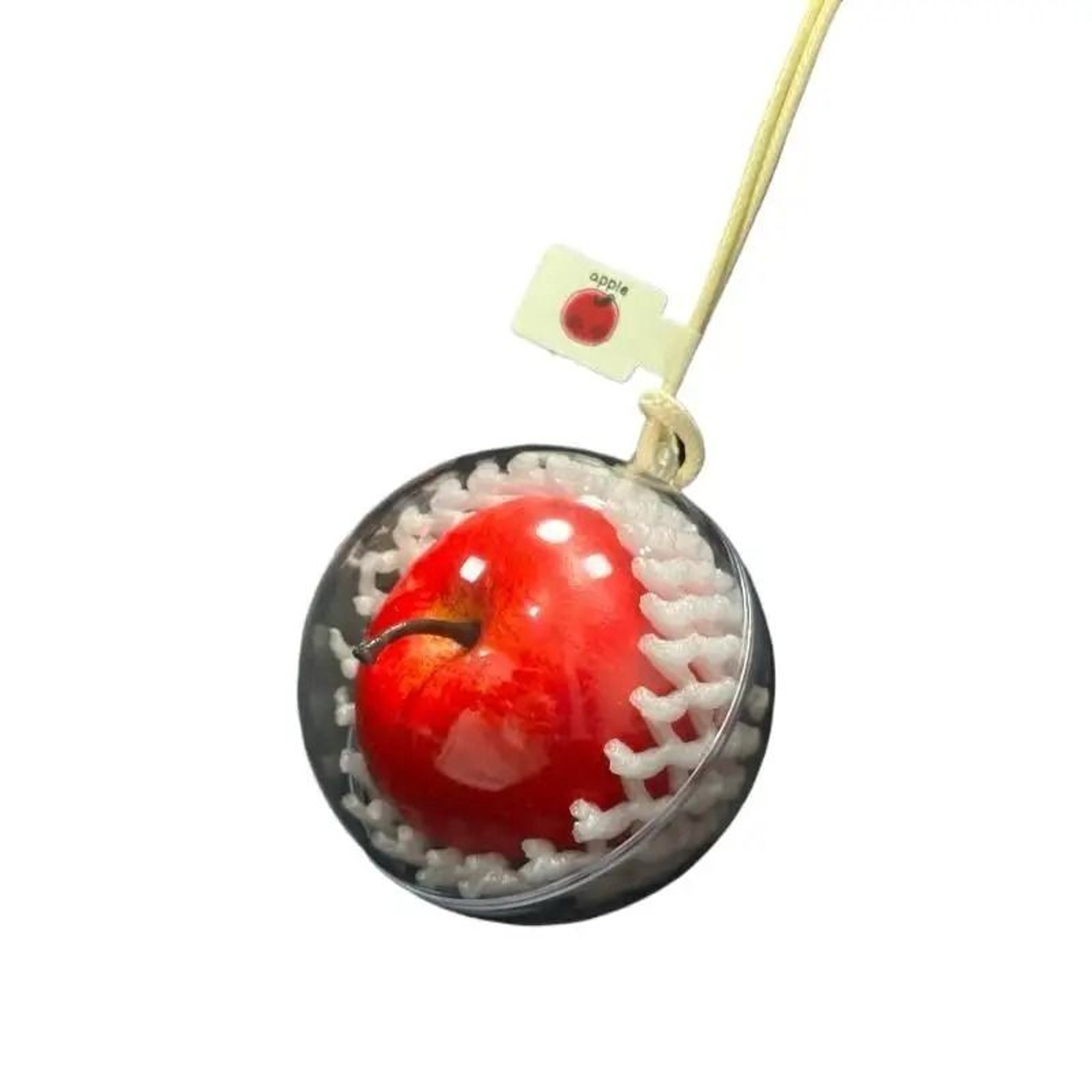 Handcrafted Fresh Harvest Simulated Fruit Car Ornament 5