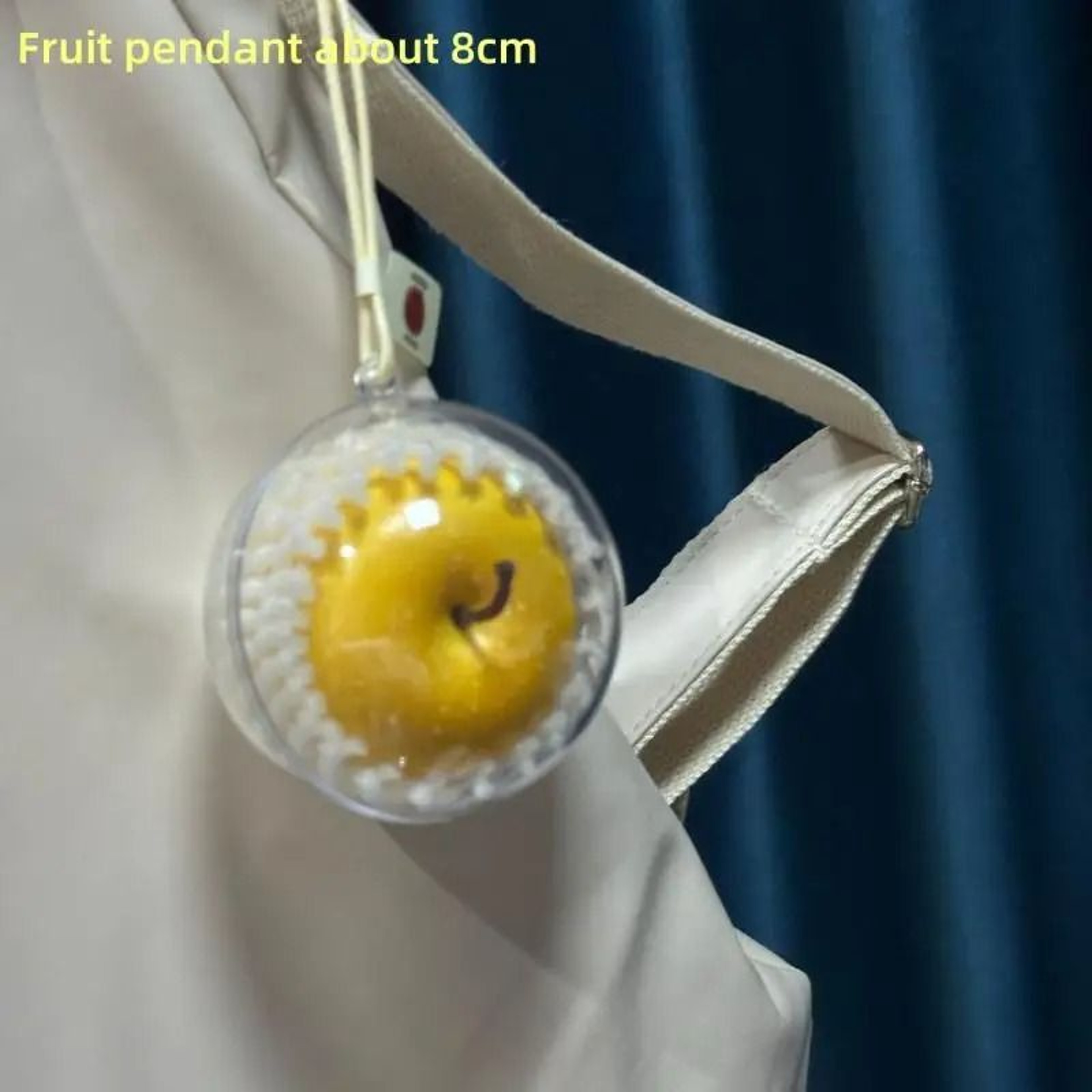 Handcrafted Fresh Harvest Simulated Fruit Car Ornament 9