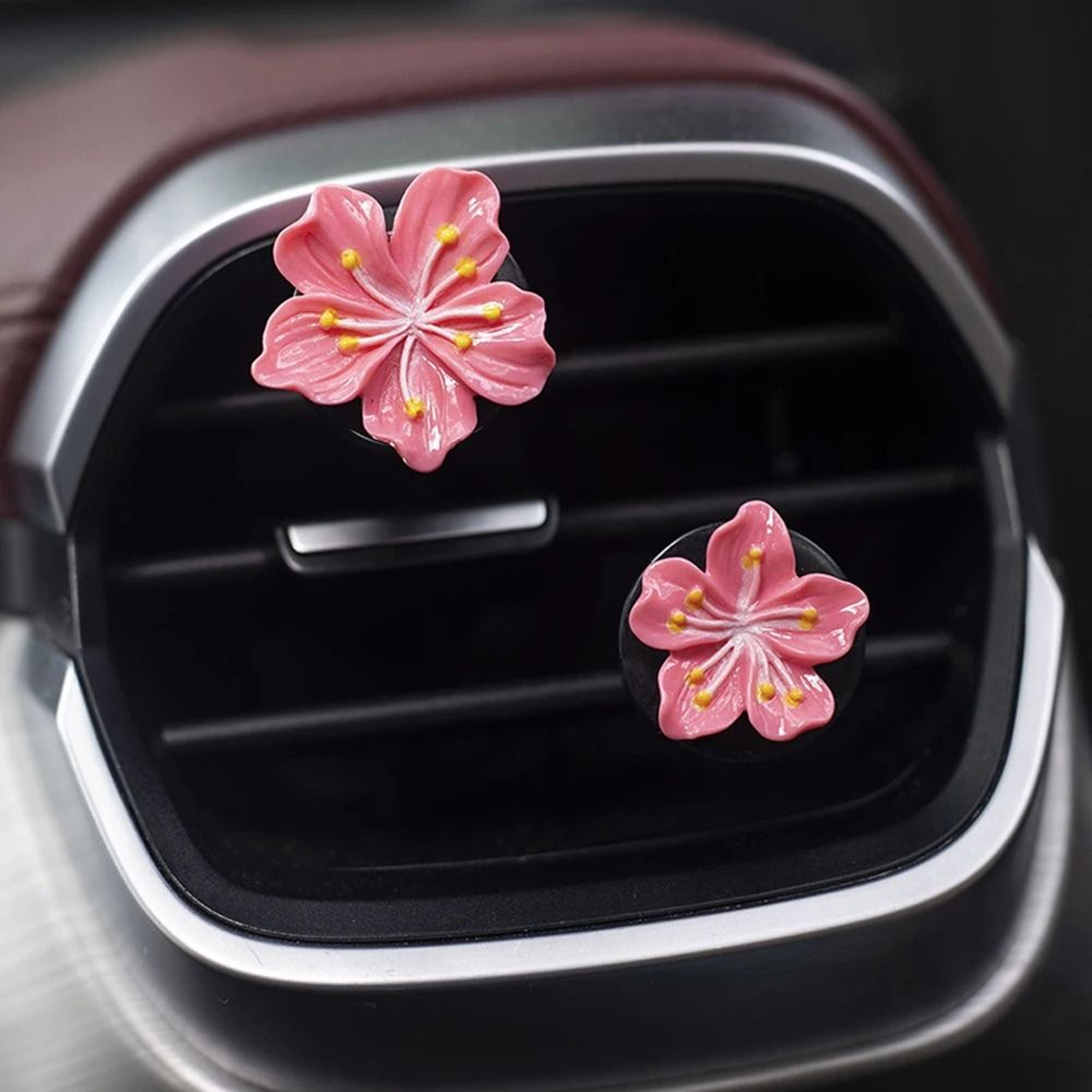 Floral Harmony  Peach Blossom Air Vent Diffuser Set 2Piece 7