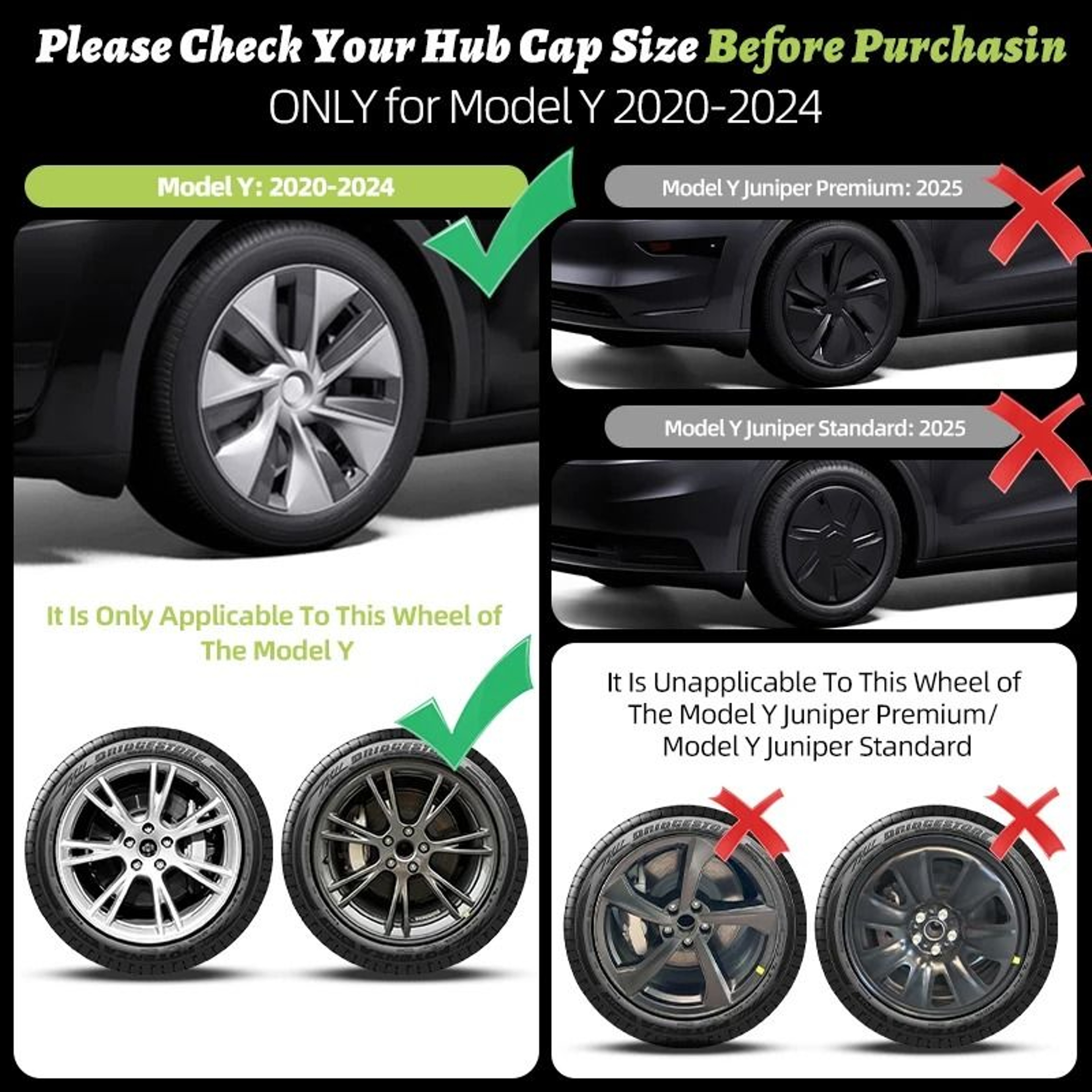 Stealth Turbine Performance Hubcap System For Tesla Model Y 1