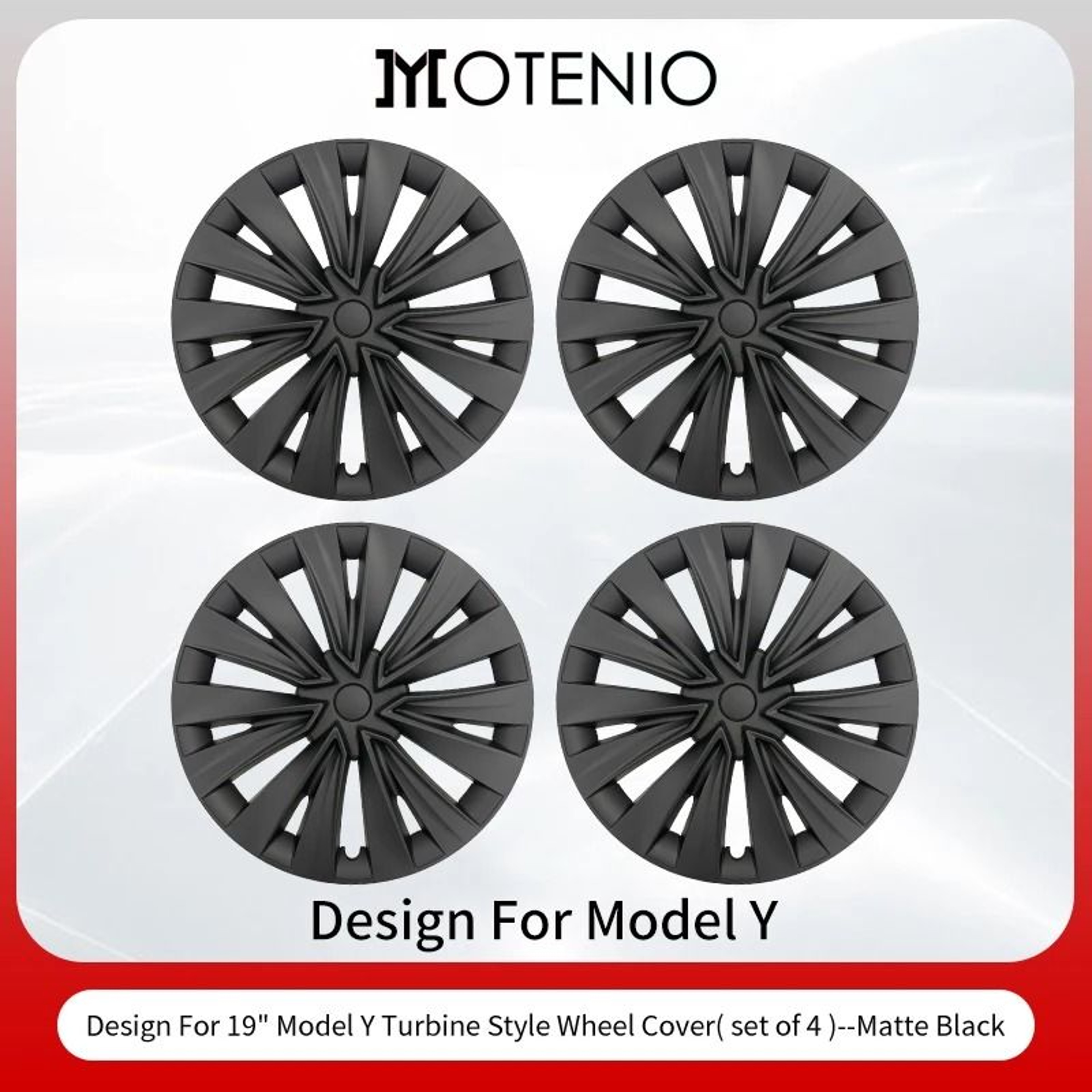 Stealth Turbine Performance Hubcap System For Tesla Model Y 7