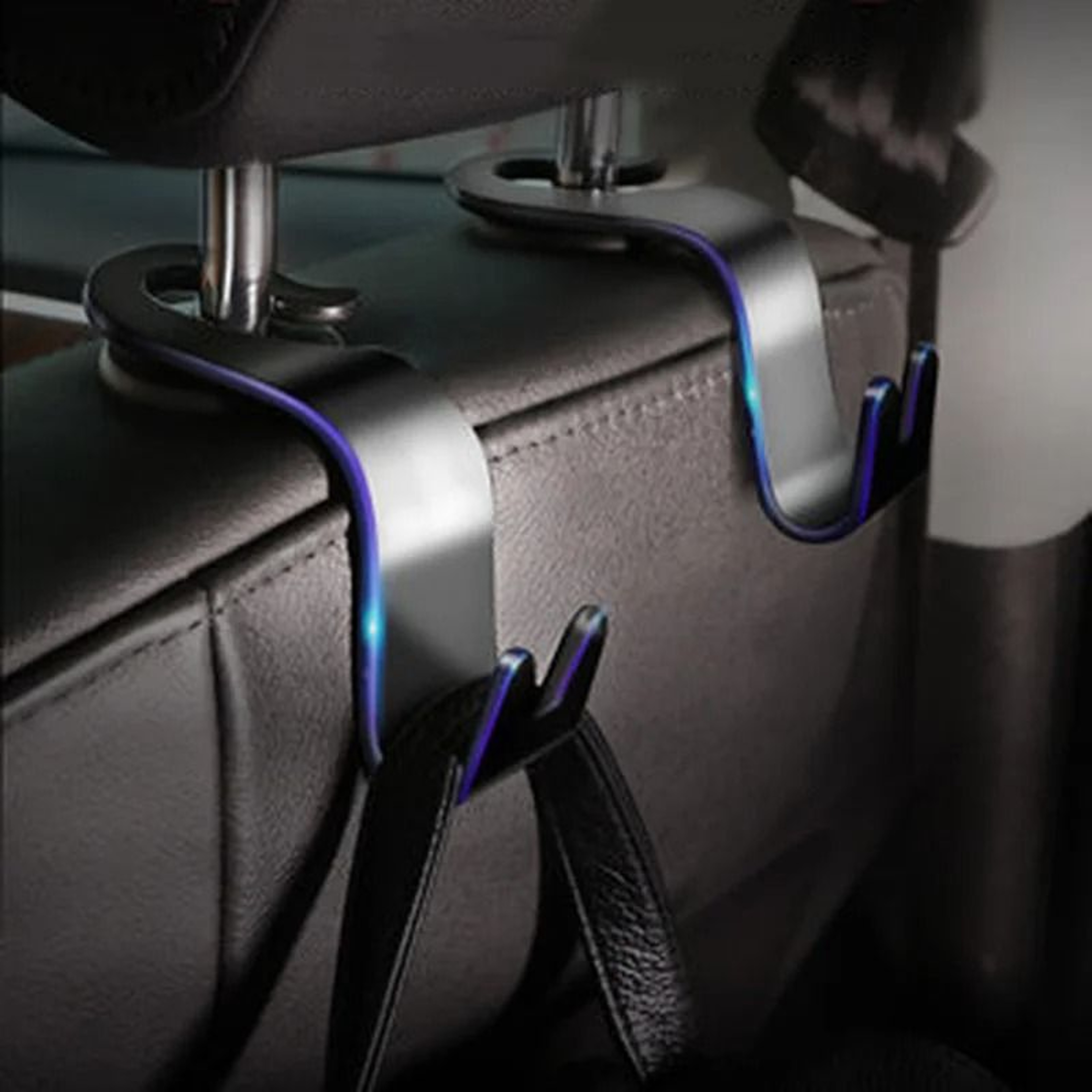 HeavyDuty Stealth Headrest Utility Hook 4