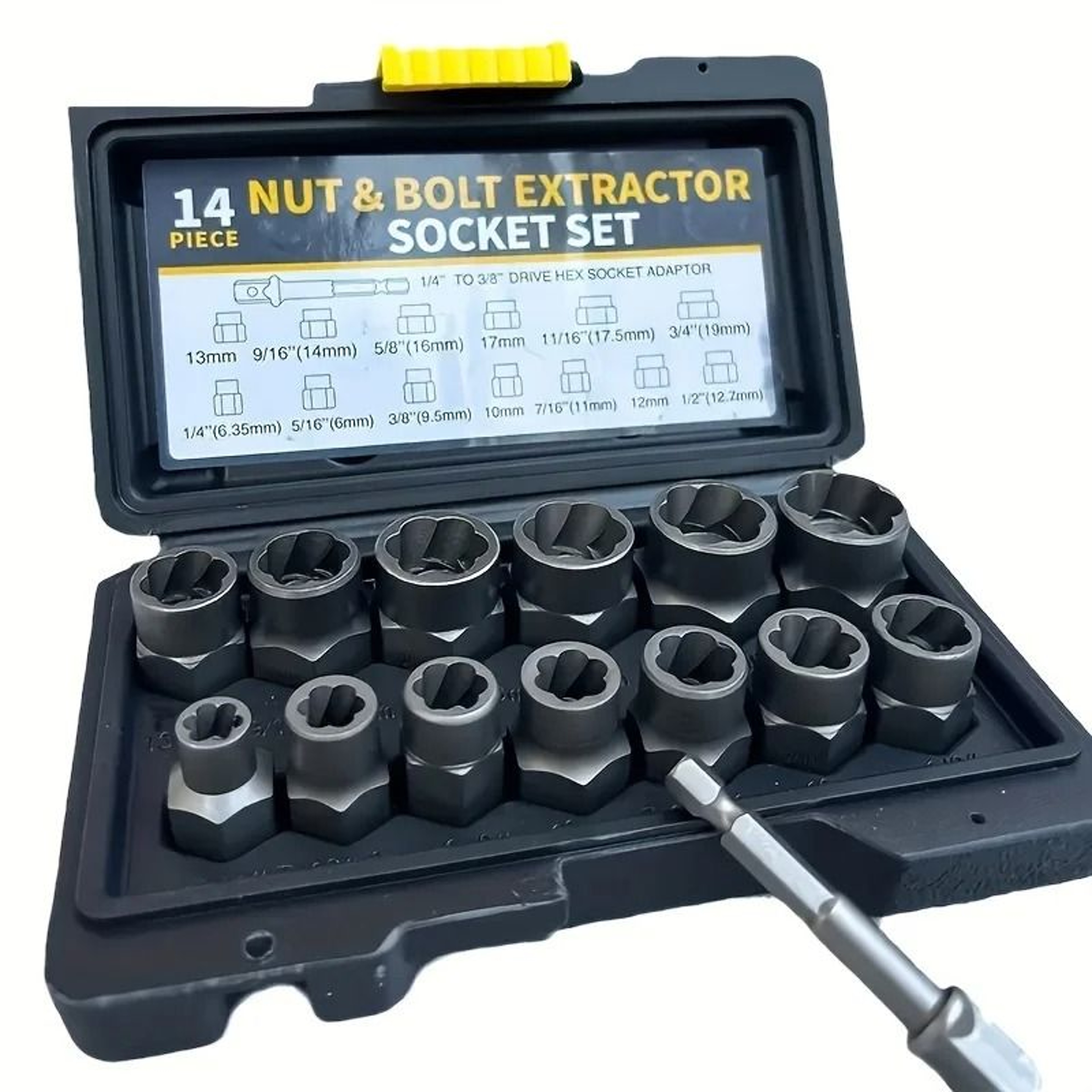 Precision HeavyDuty Nut  Bolt Extractor Master System 5