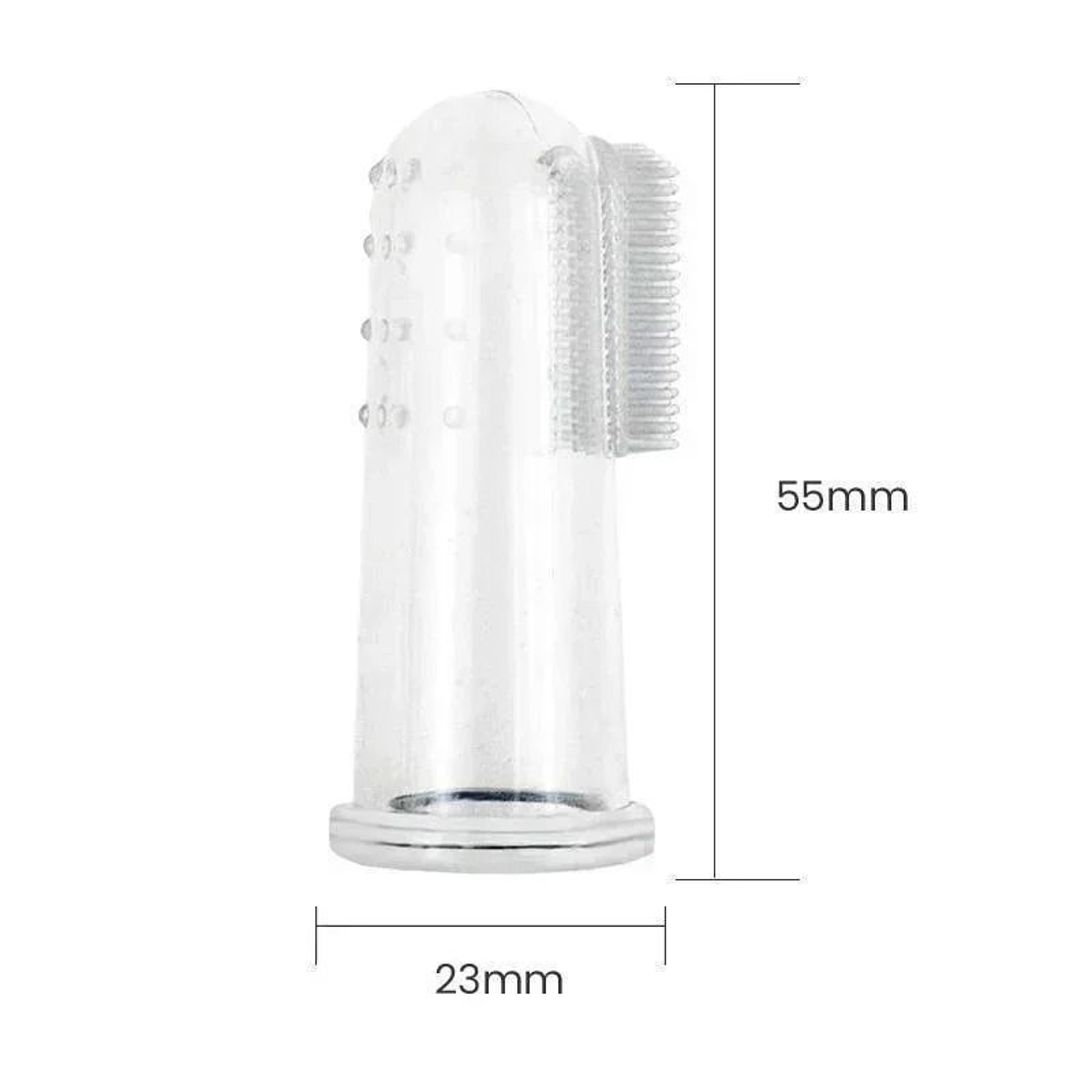 Super Soft Silicone Pet Finger Toothbrush Set 5Pack 1