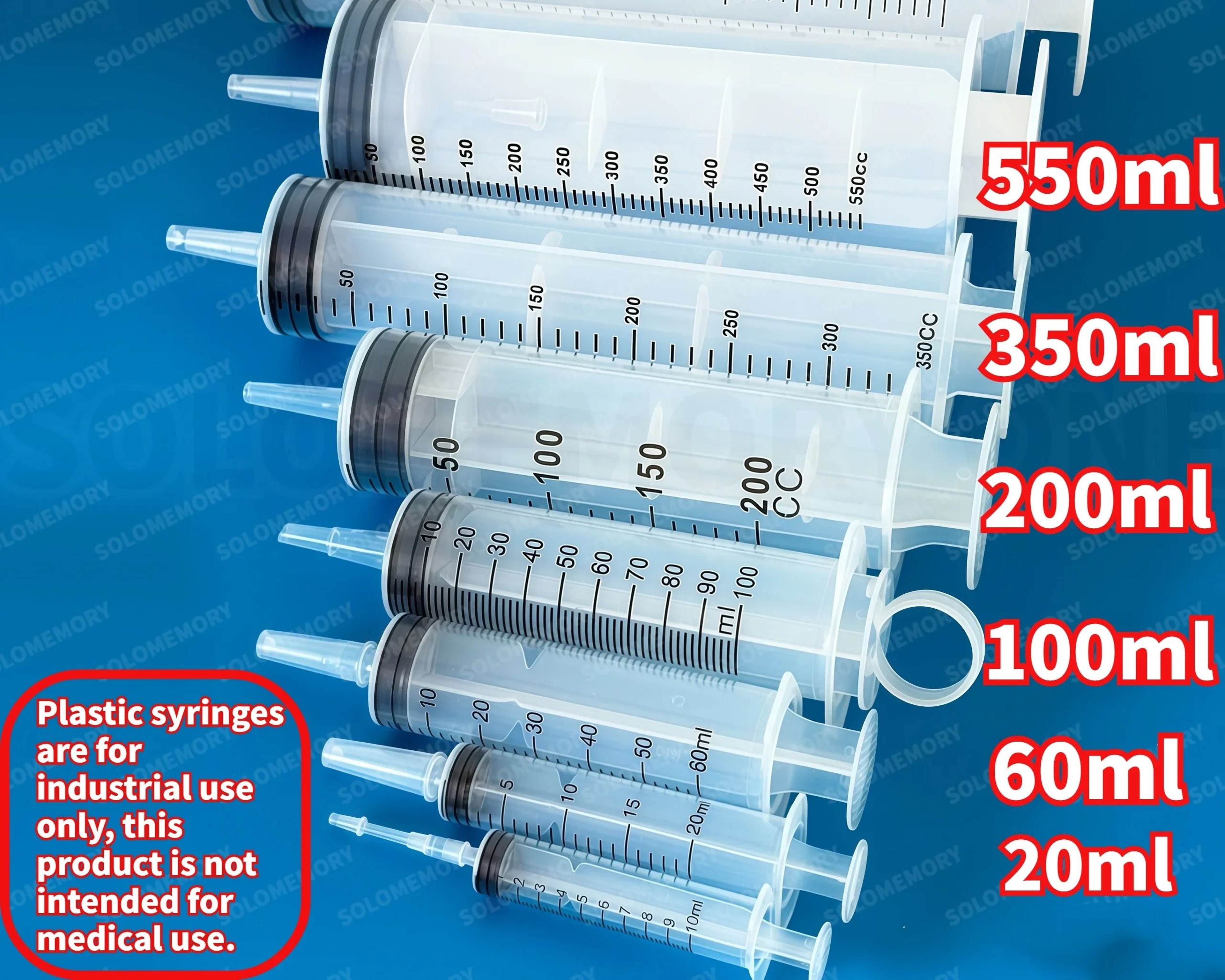 MultiFunctional Large Capacity Syringe With 1M Extension Hose 1