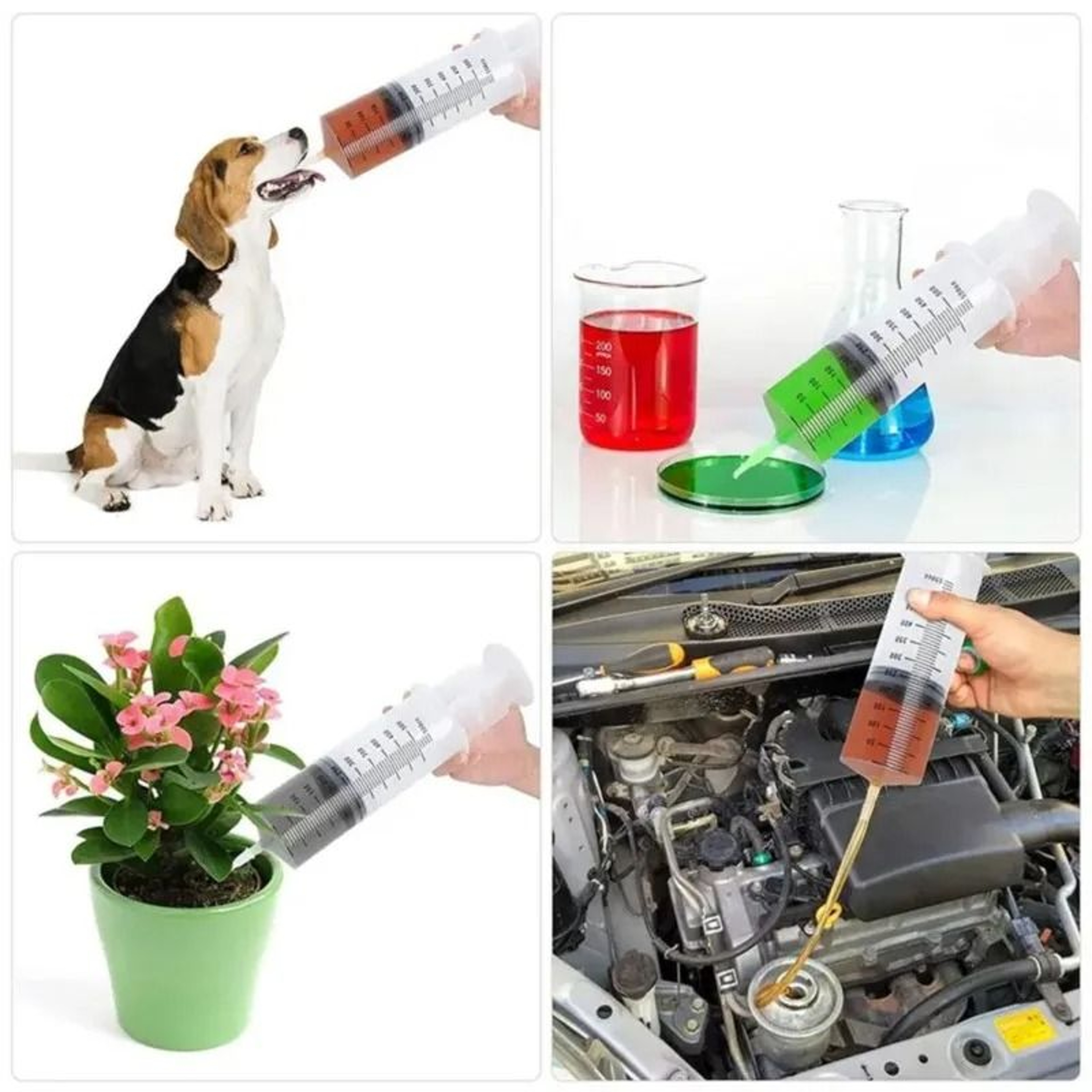 MultiFunctional Large Capacity Syringe With 1M Extension Hose 5