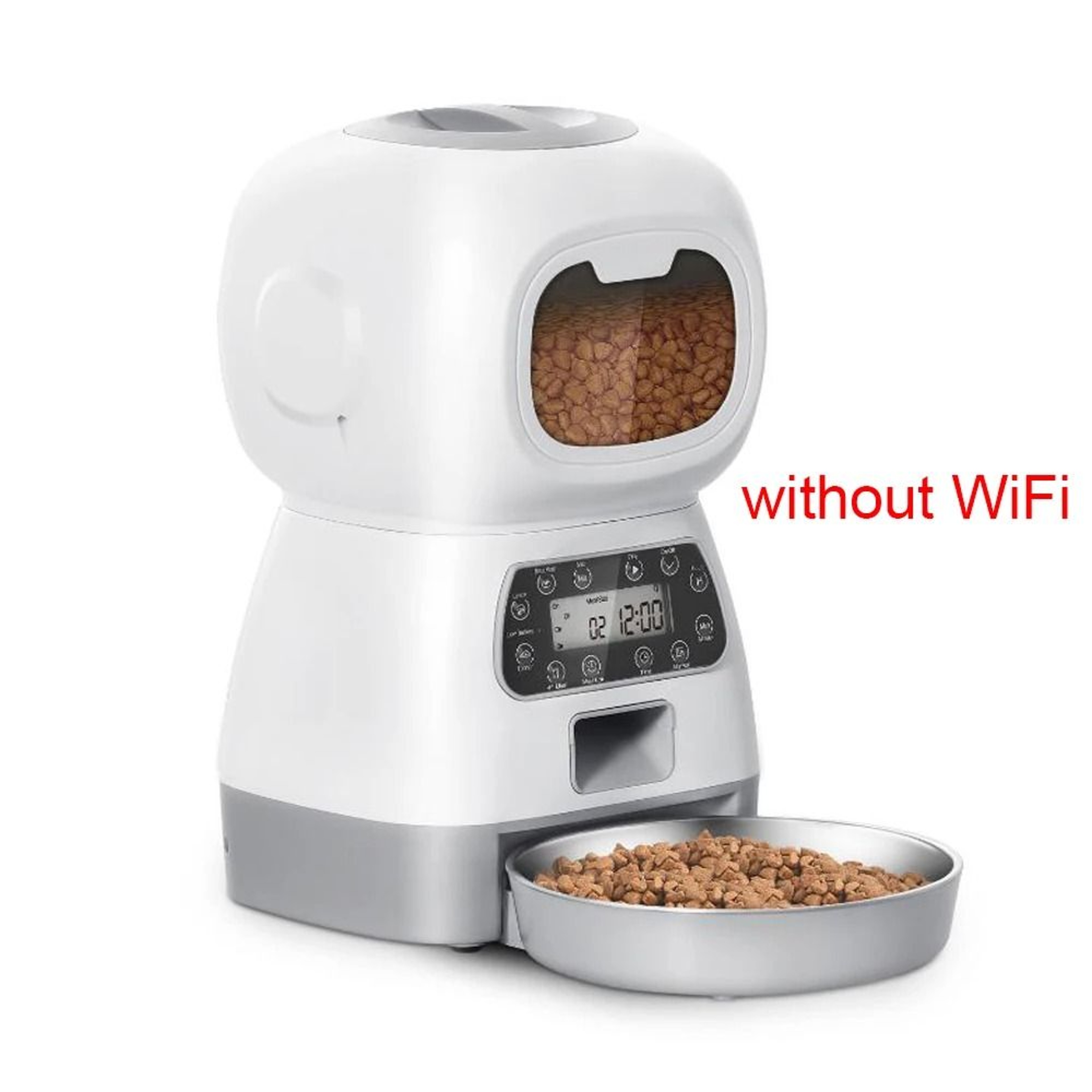 35L WiFi Smart Automatic Pet Feeder With Voice Recorder 6