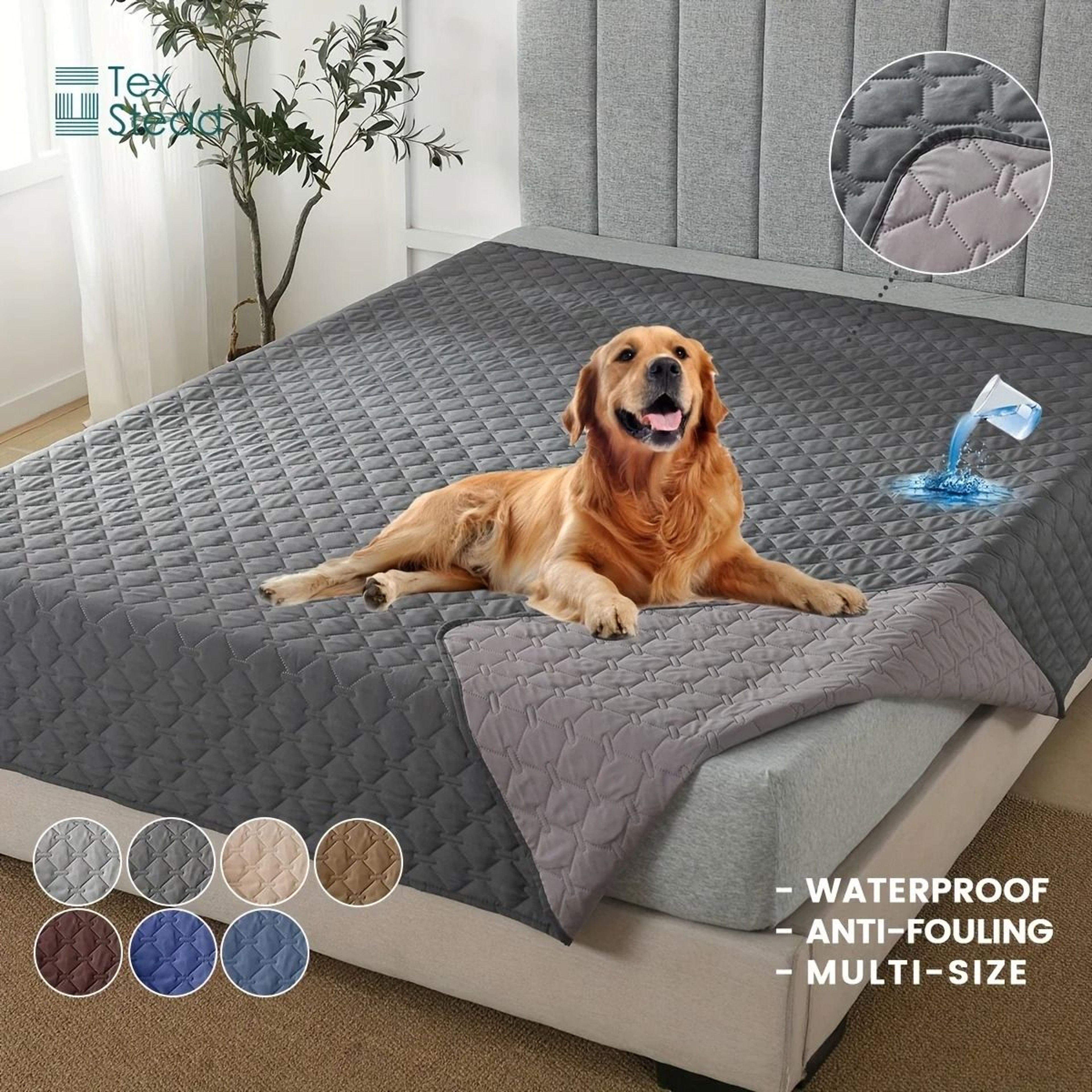 DoubleSided Waterproof Furniture Protector  Pet Blanket 0