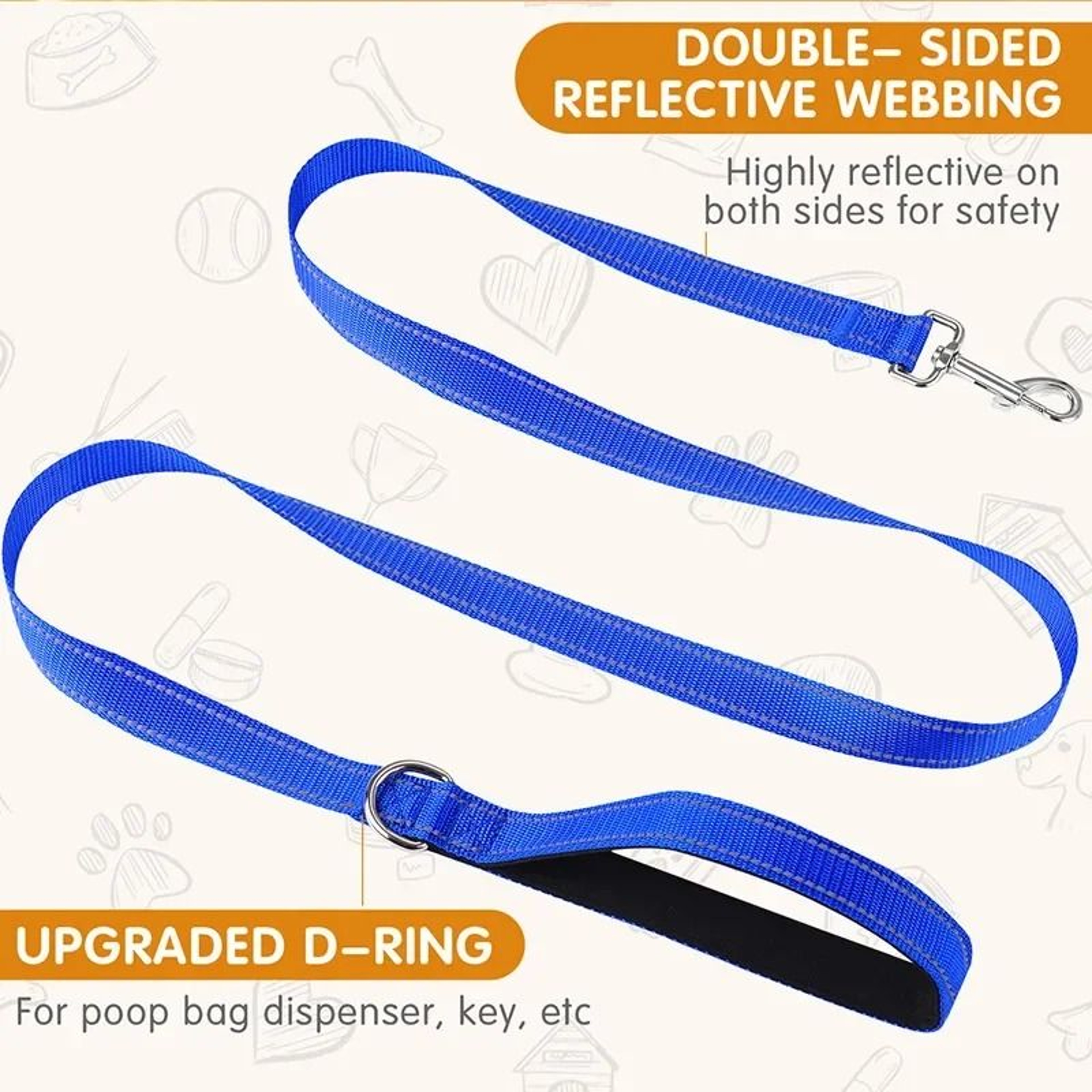 HighVisibility Reflective Training  Walking Leash 2