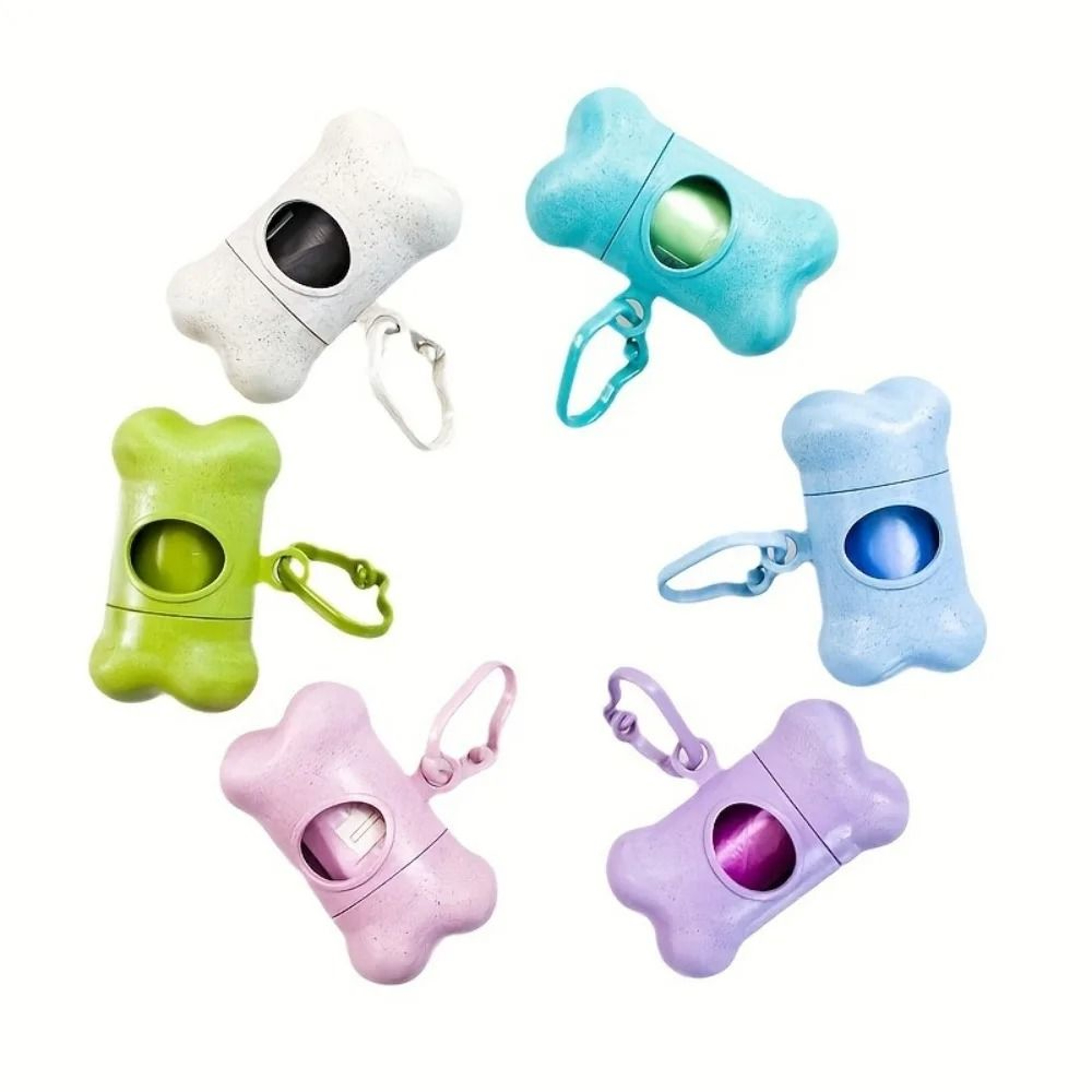BoneShaped Portable Waste Bag Dispenser 4