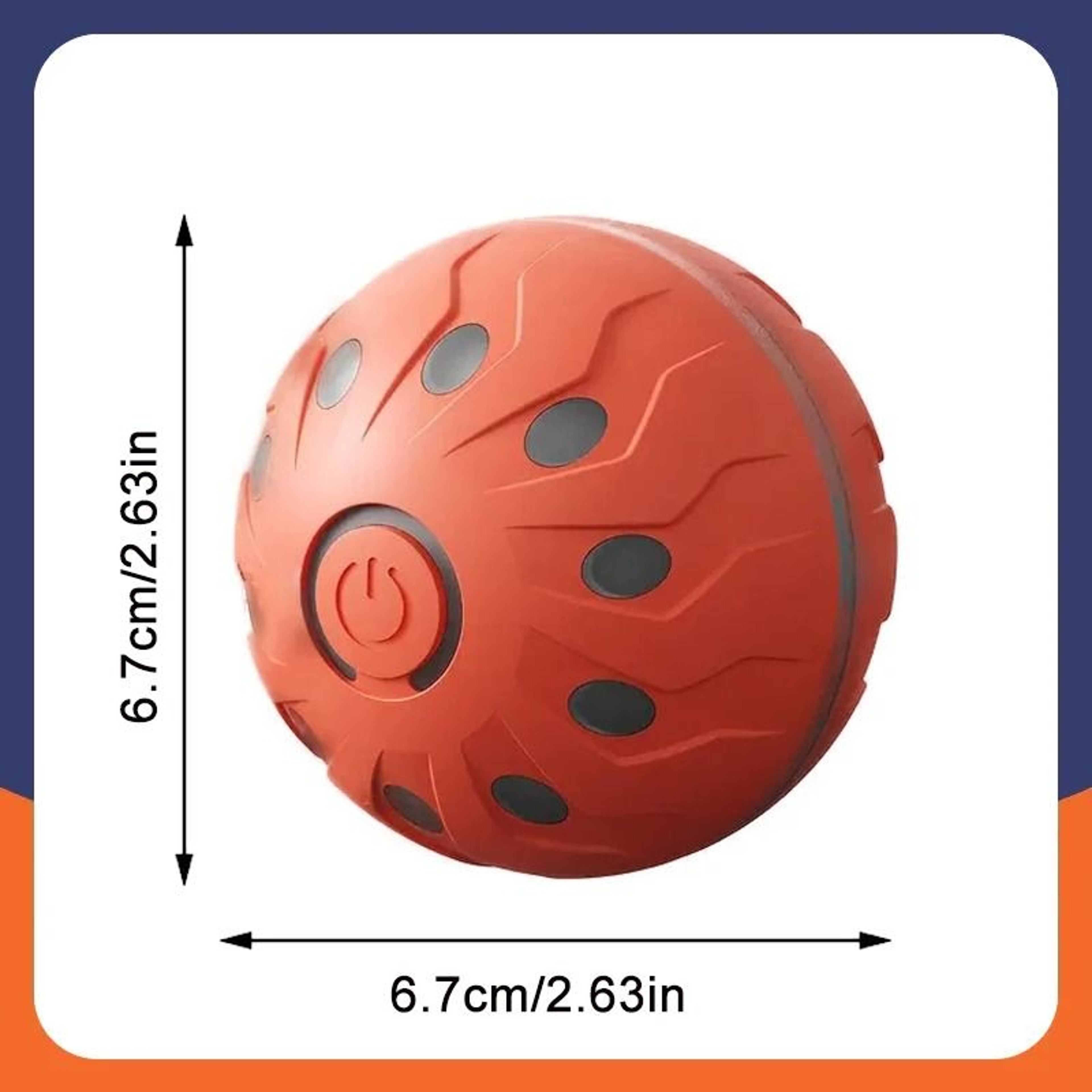 Interactive Smart SelfRolling Pet Ball 23