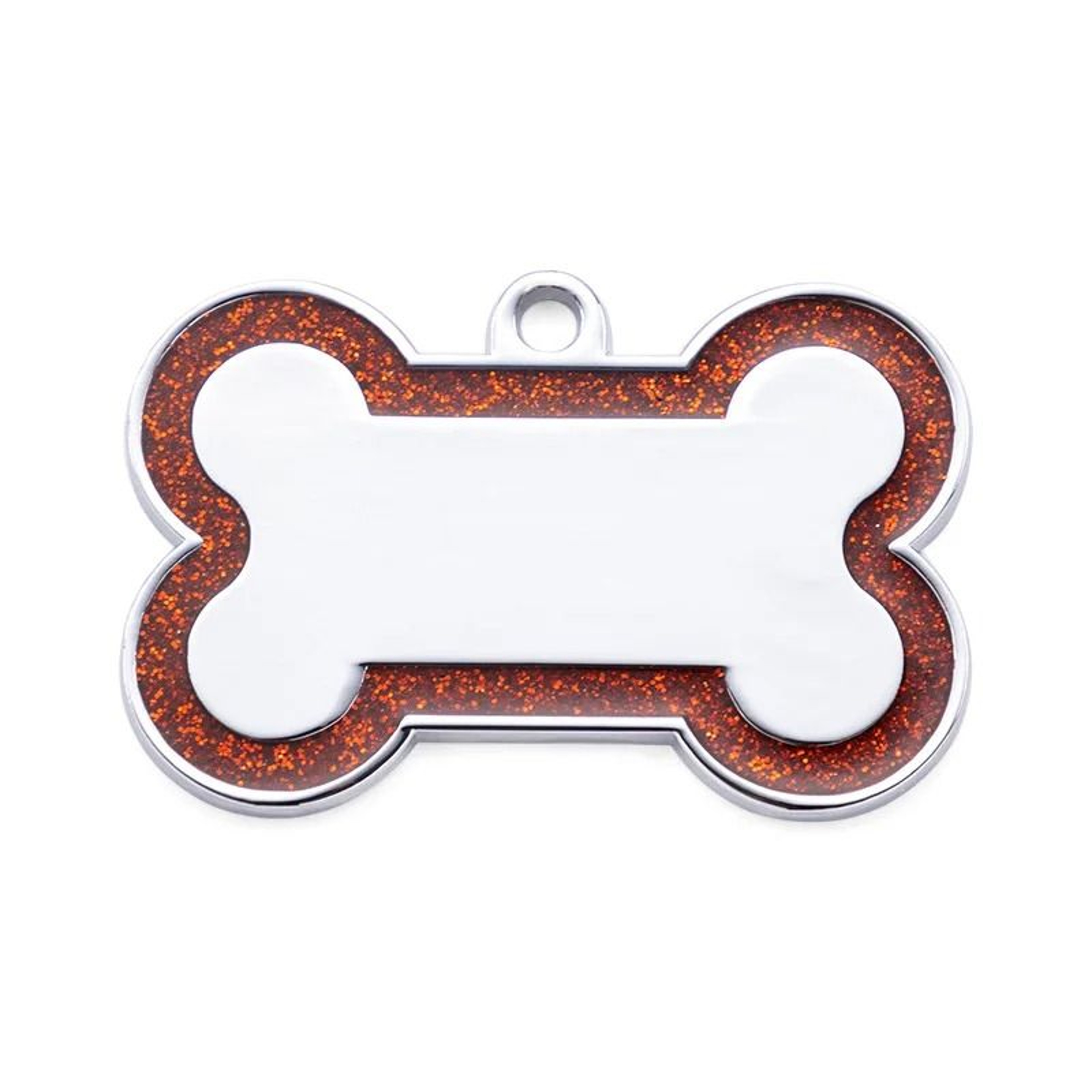 DoubleSided Glitter AntiLost Pet ID Tag 8