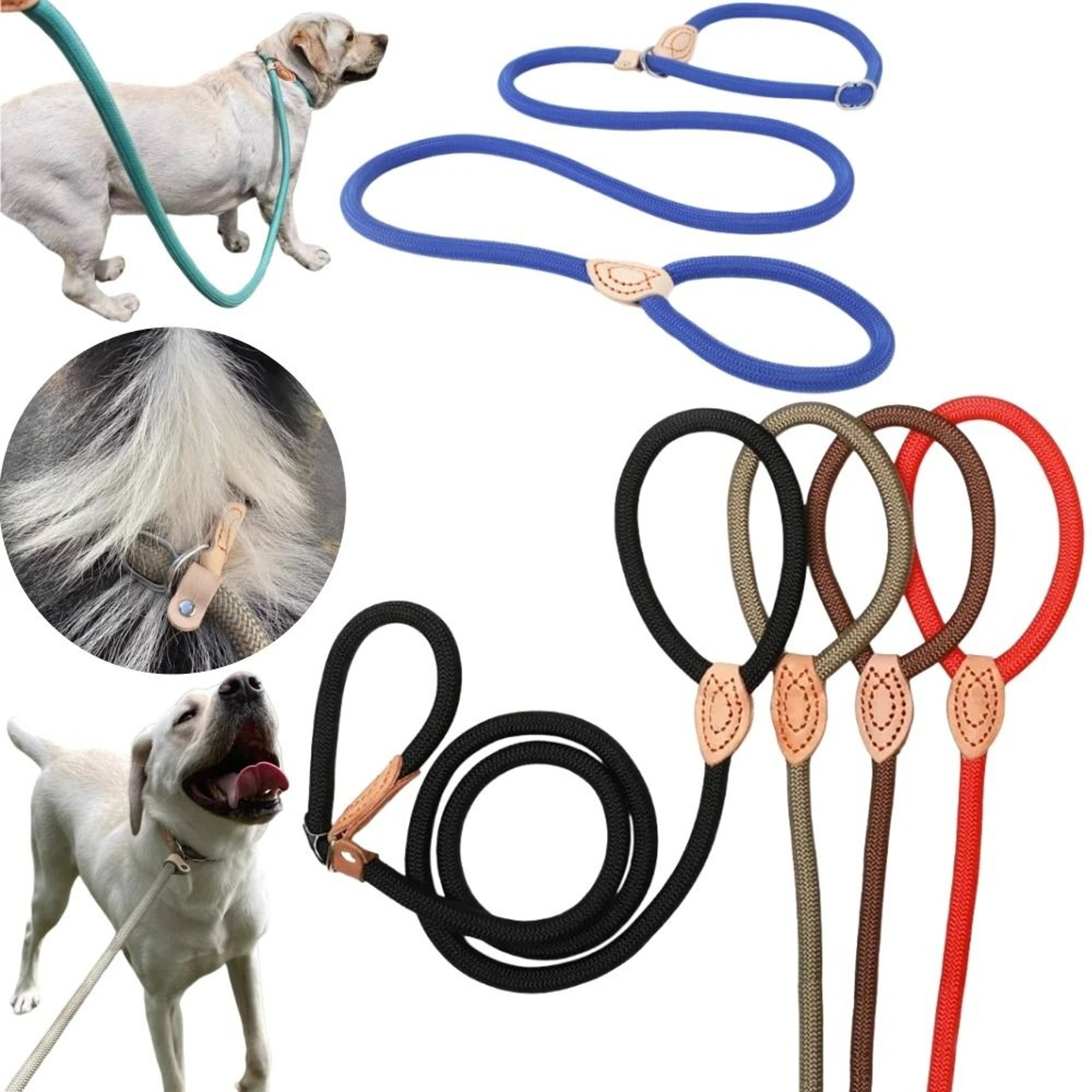 HeavyDuty Braided Rope Slip Lead 0