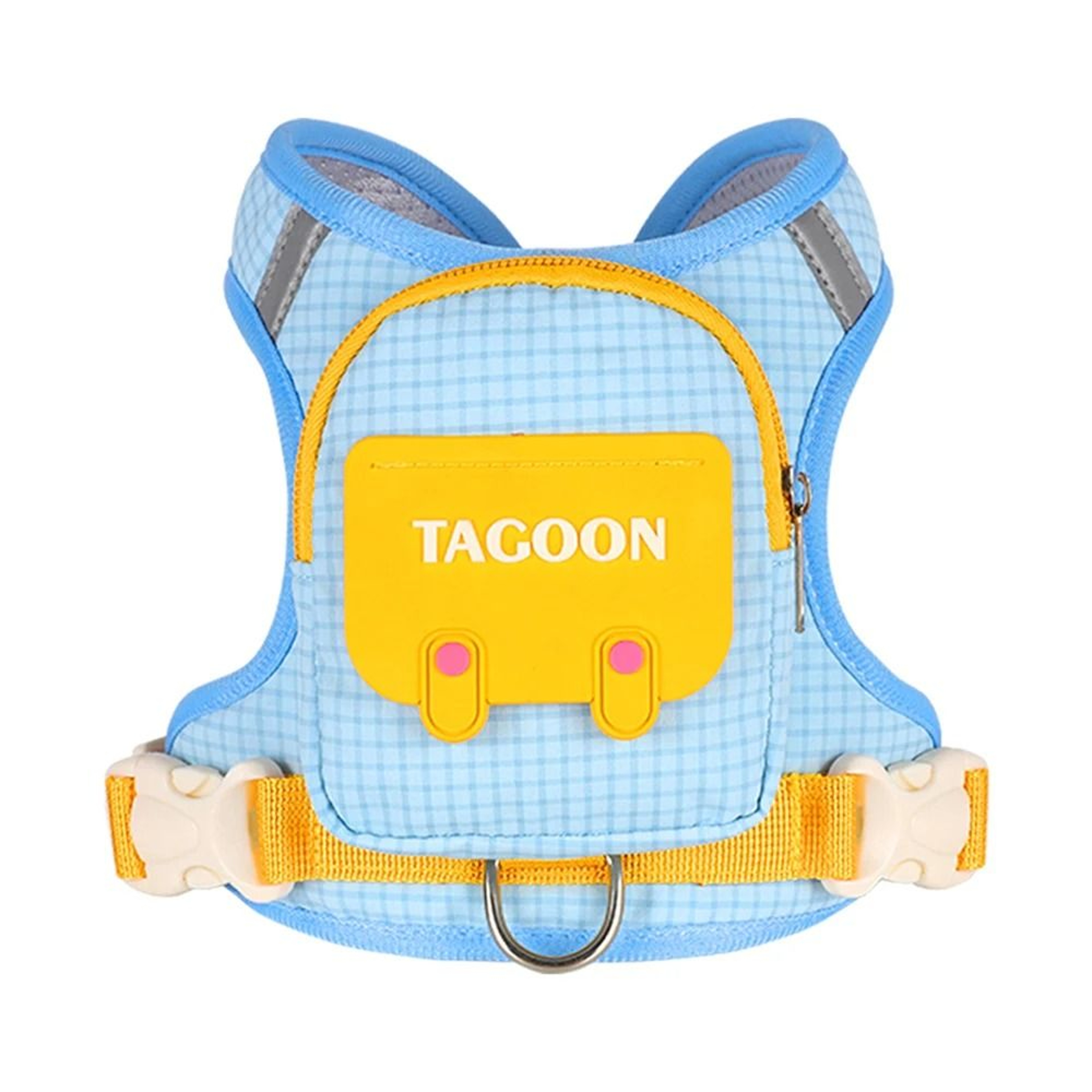 Reflective Pet Harness With Integrated Backpack 6