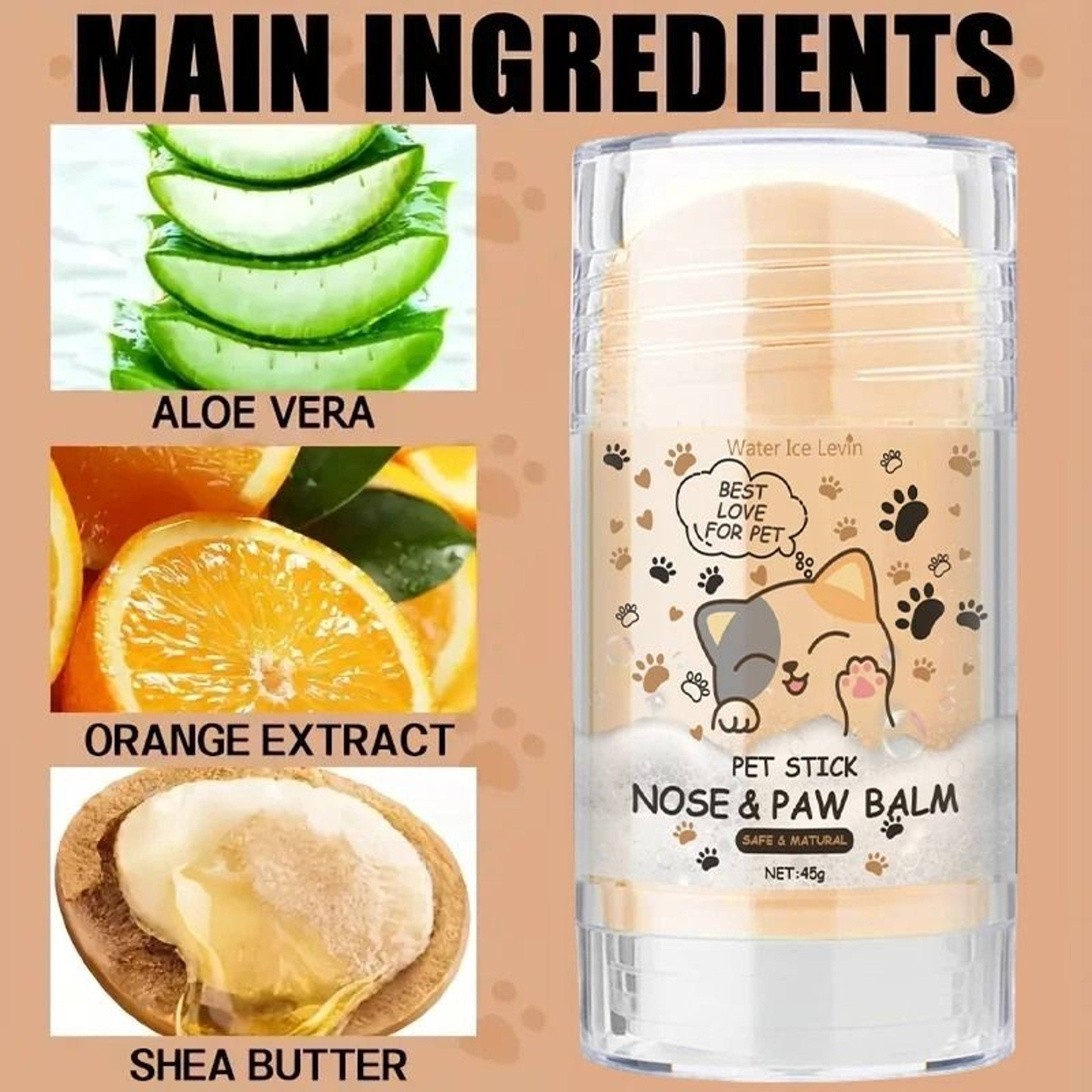 Organic Healing Nose  Paw Balm Stick 2
