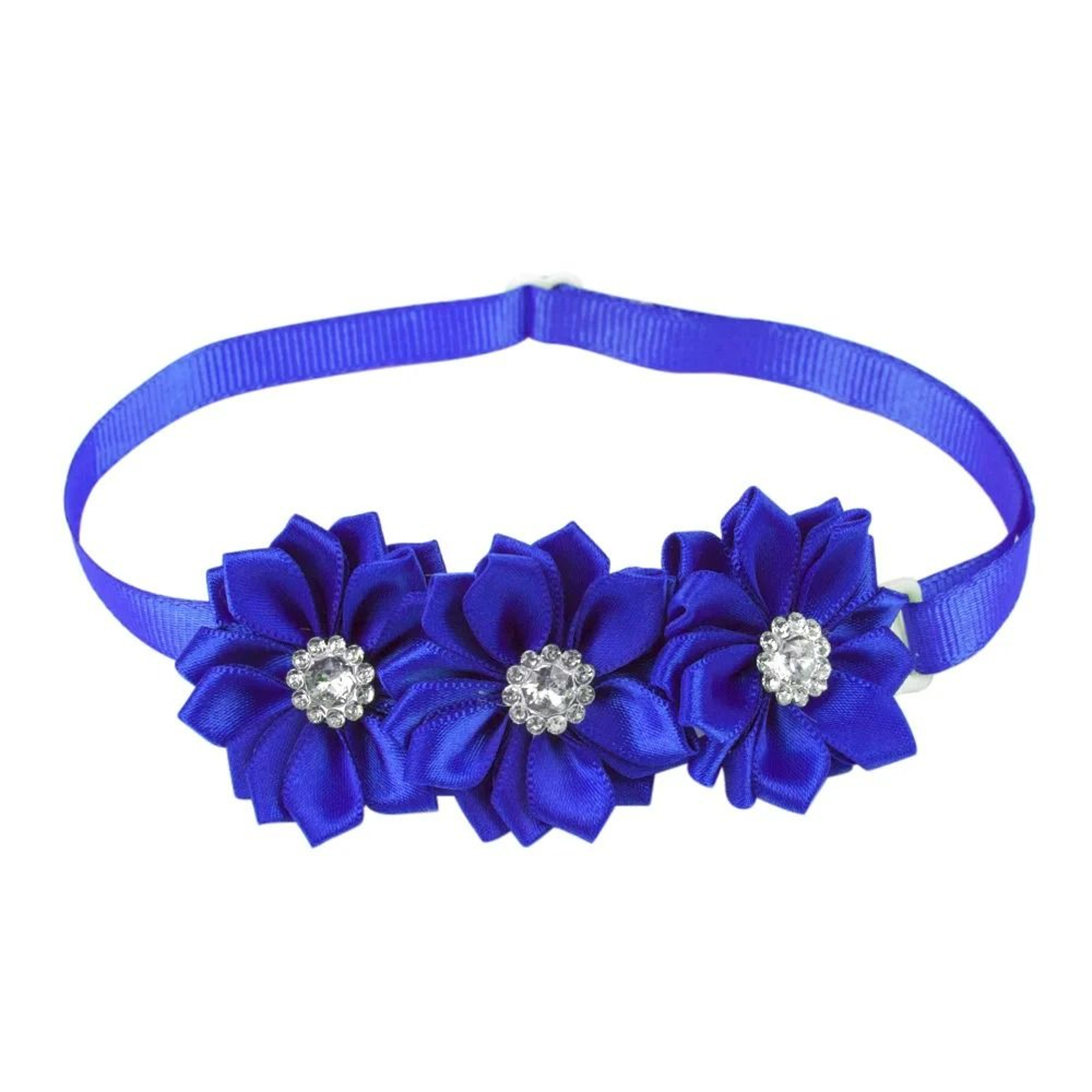 Elegant TripleFlower Pet Accessory Set 3