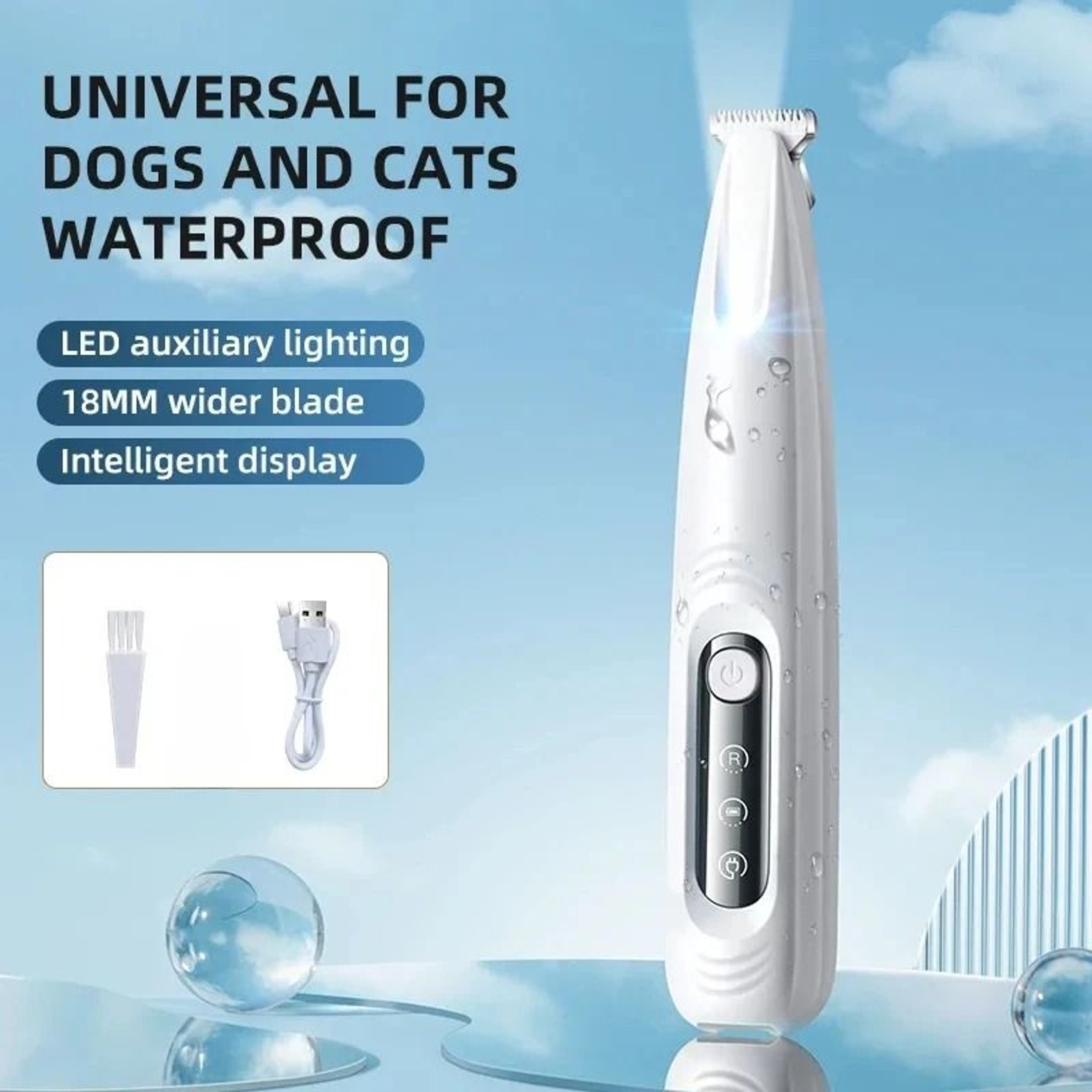 Professional LEDGuided Precision Paw Trimmer 0