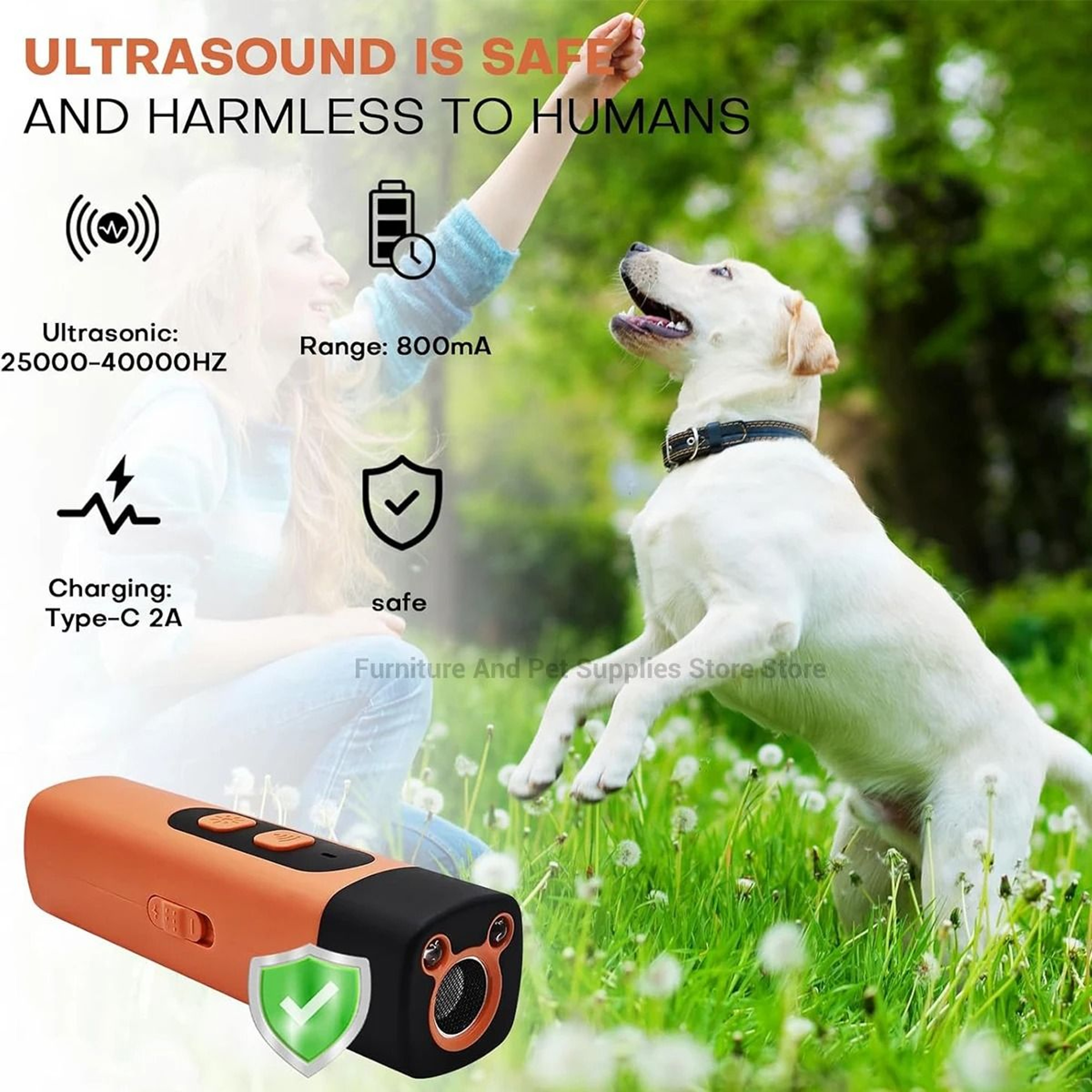 ProSeries Ultrasonic Pet Trainer  Repeller 3