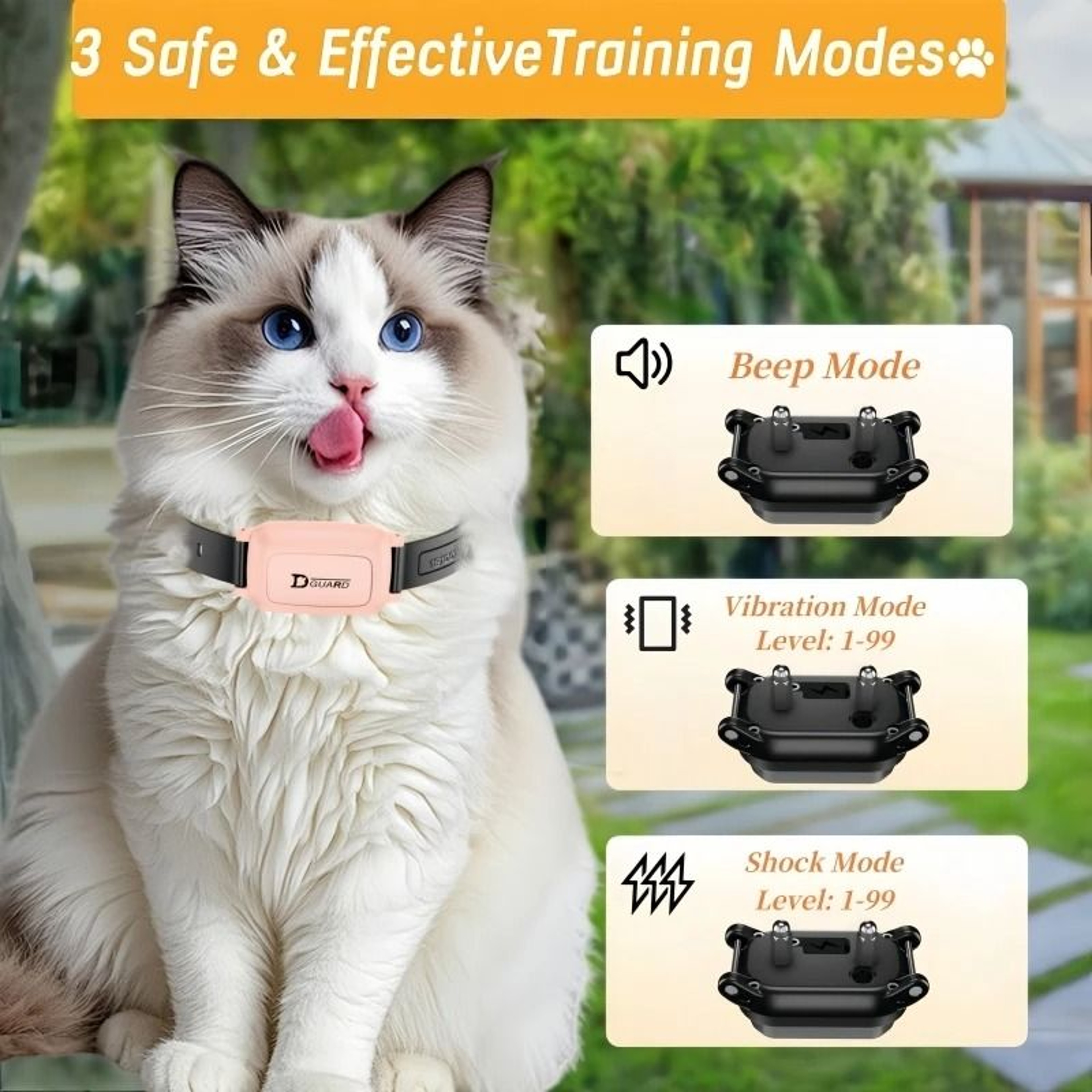 YHLC Precision Cat Harmony Training Collar 1