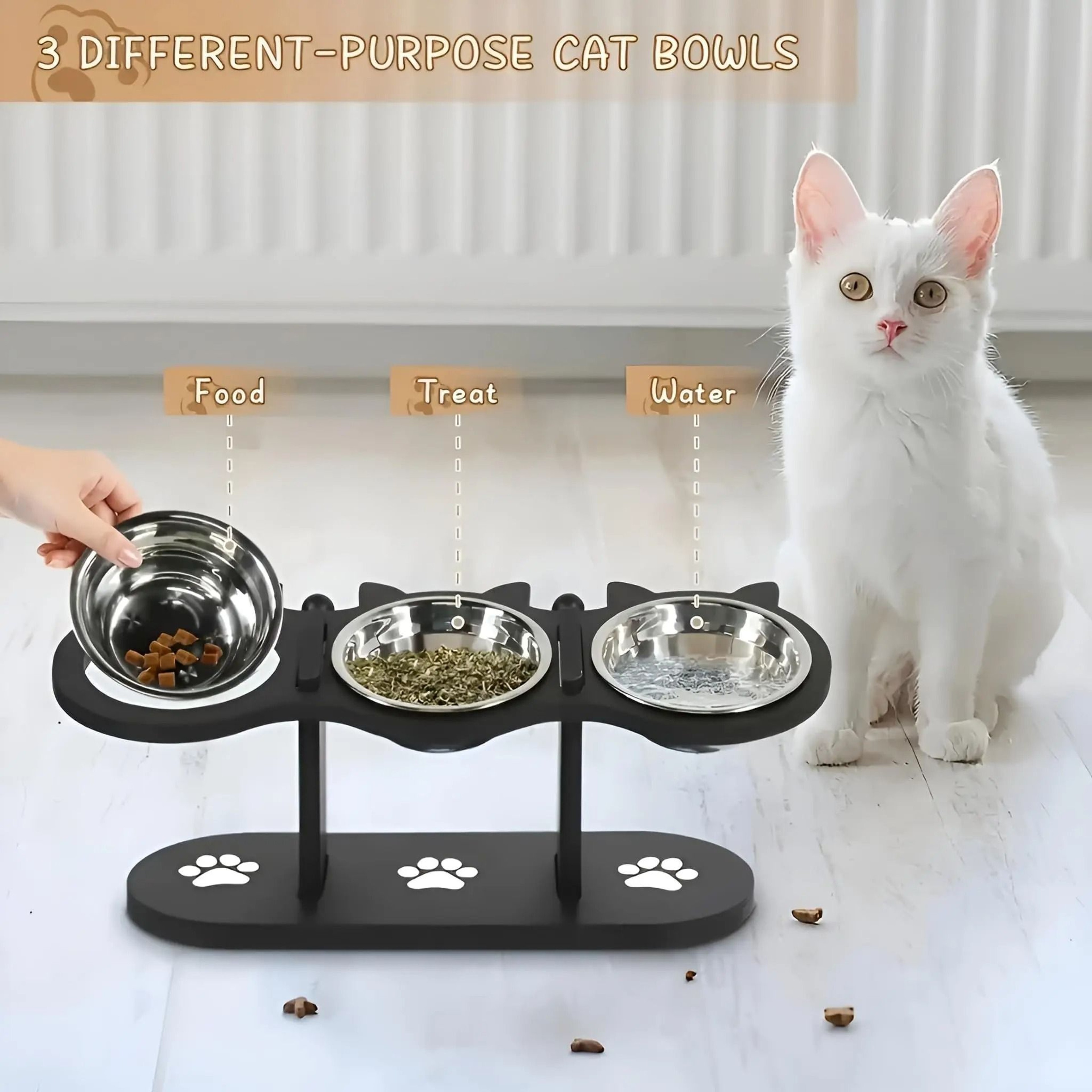 SummitDine Triple Elevated Feeding Station 2