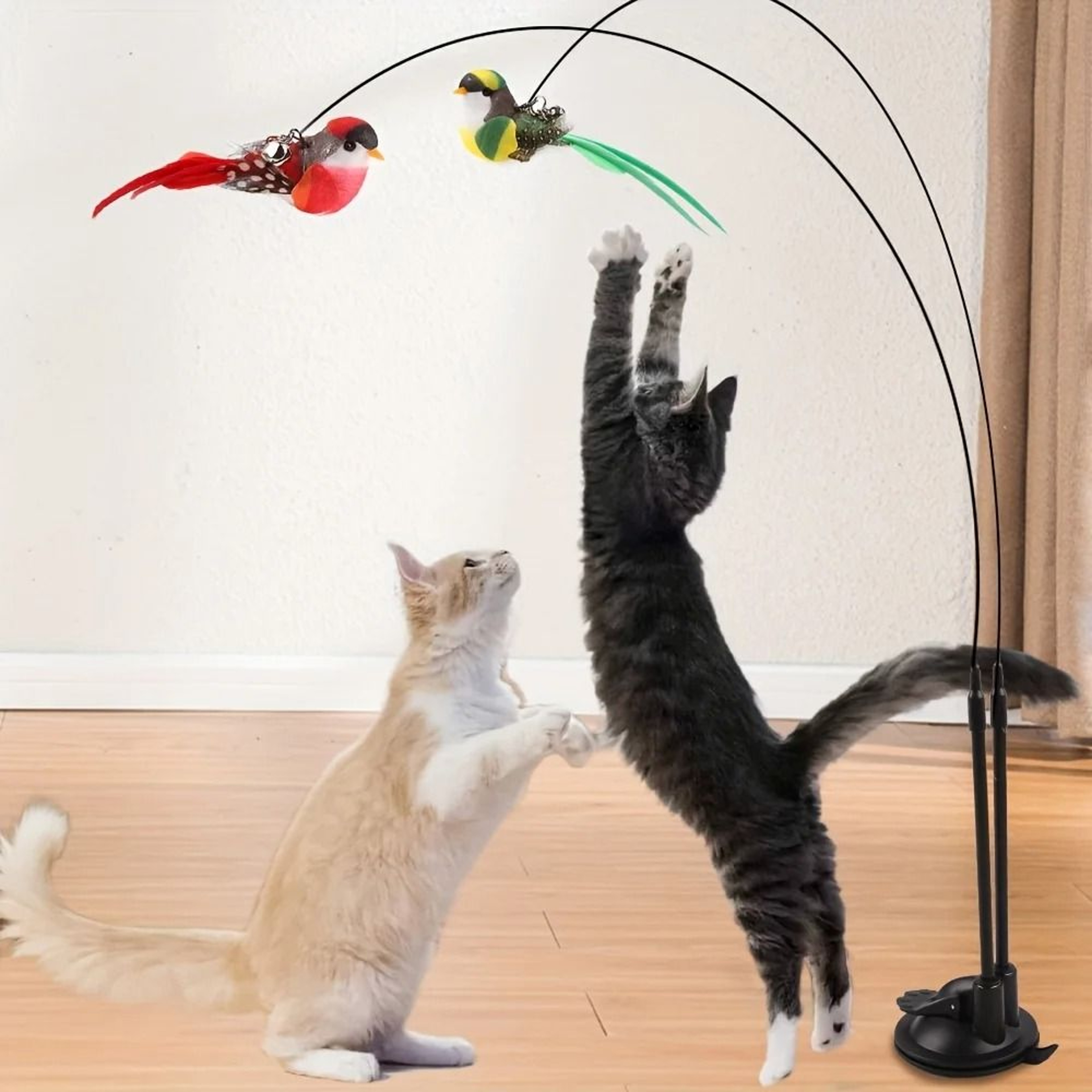 AeroGlide DualPole Bird Simulation Set 0