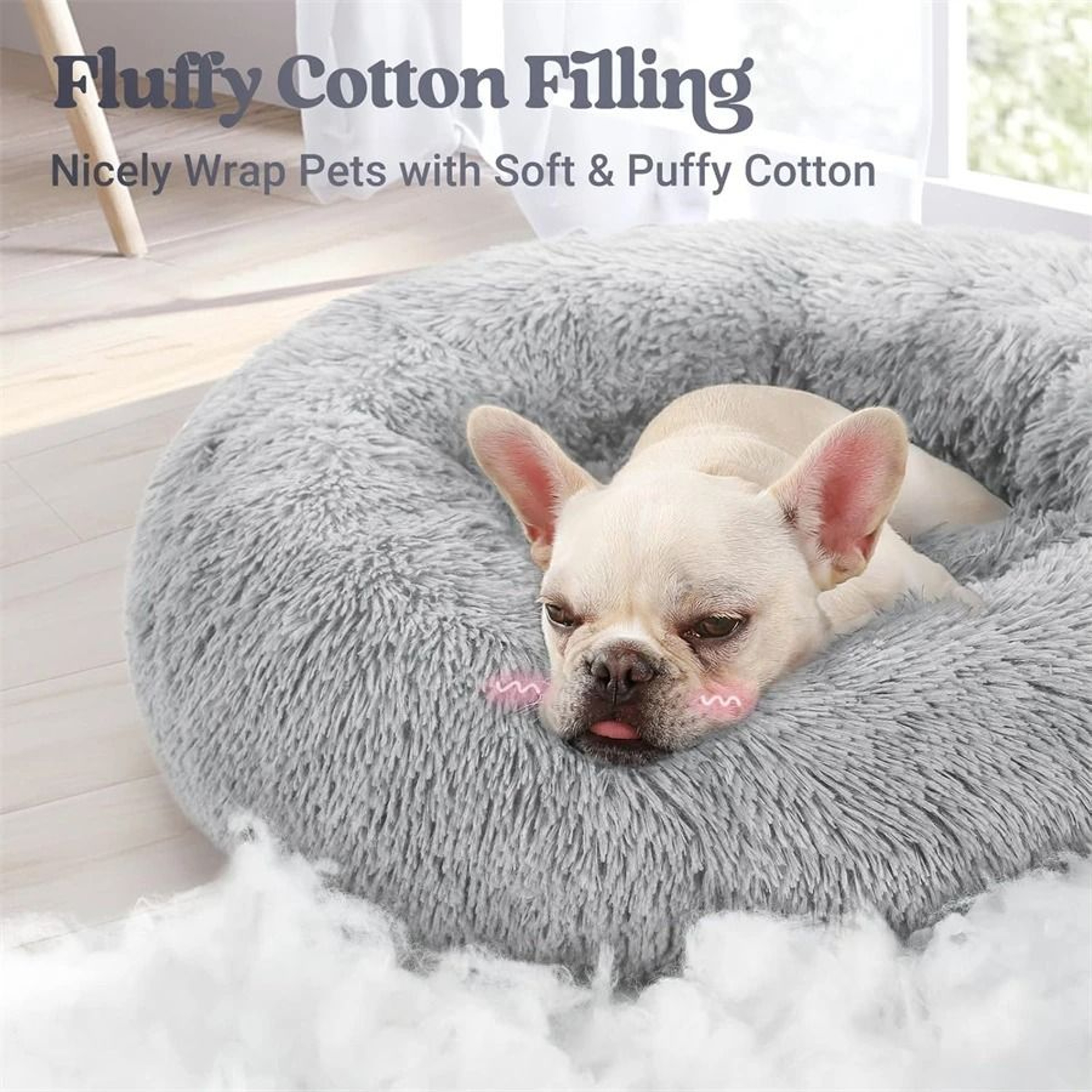 Snoozify CloudDonut Calming Bed 2