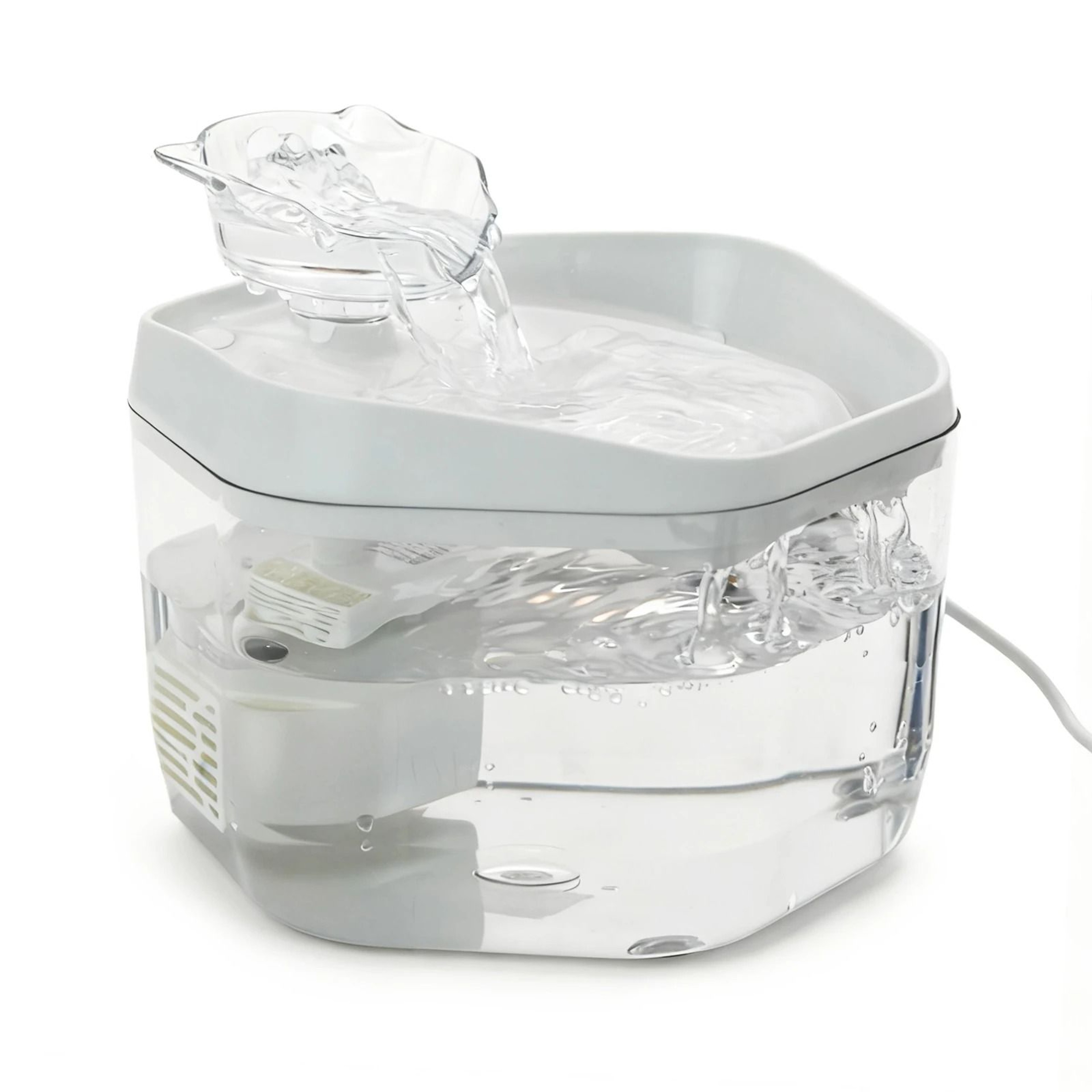 AquaGlow Crystal Compact Fountain 7