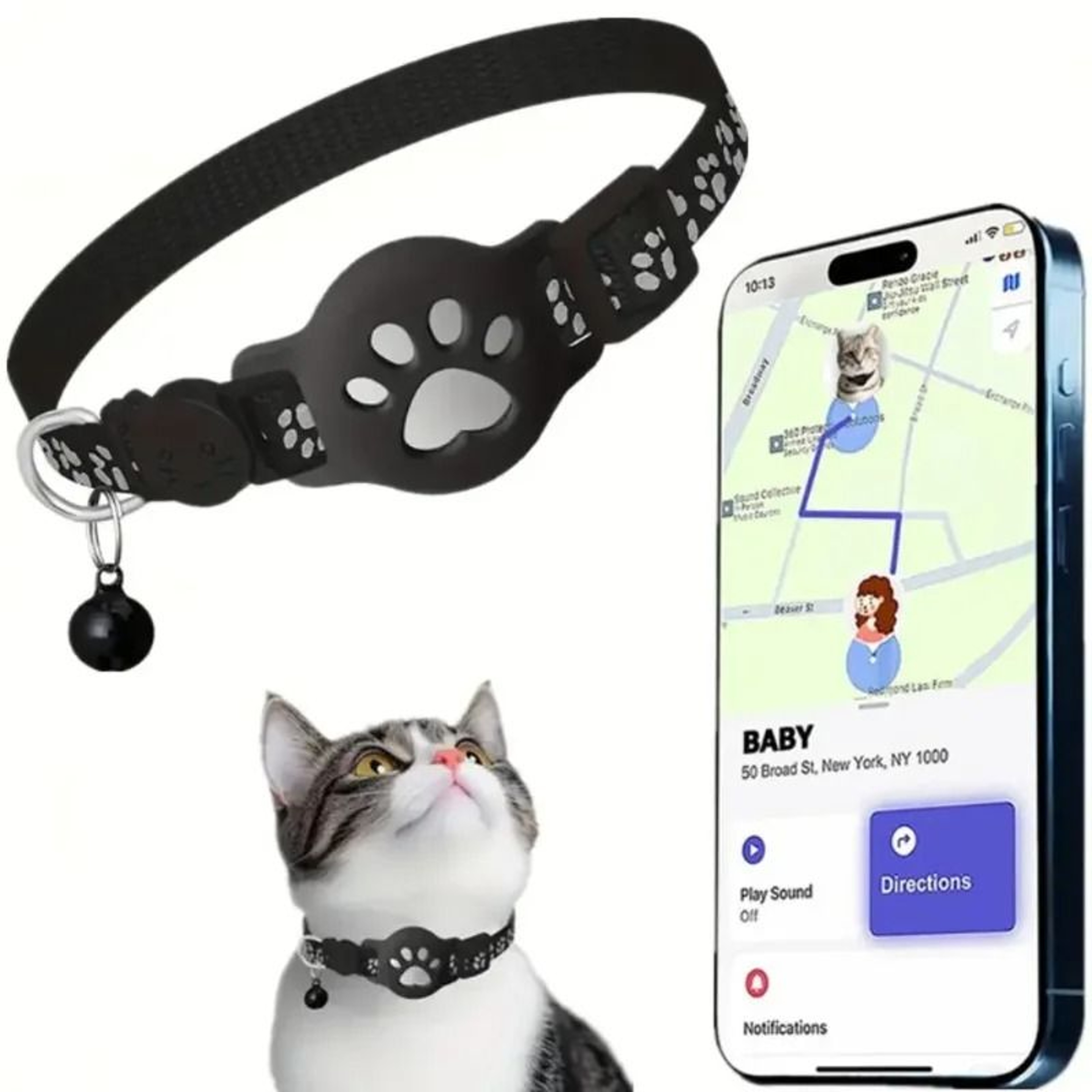 Smart GPS Tracking Collar 0