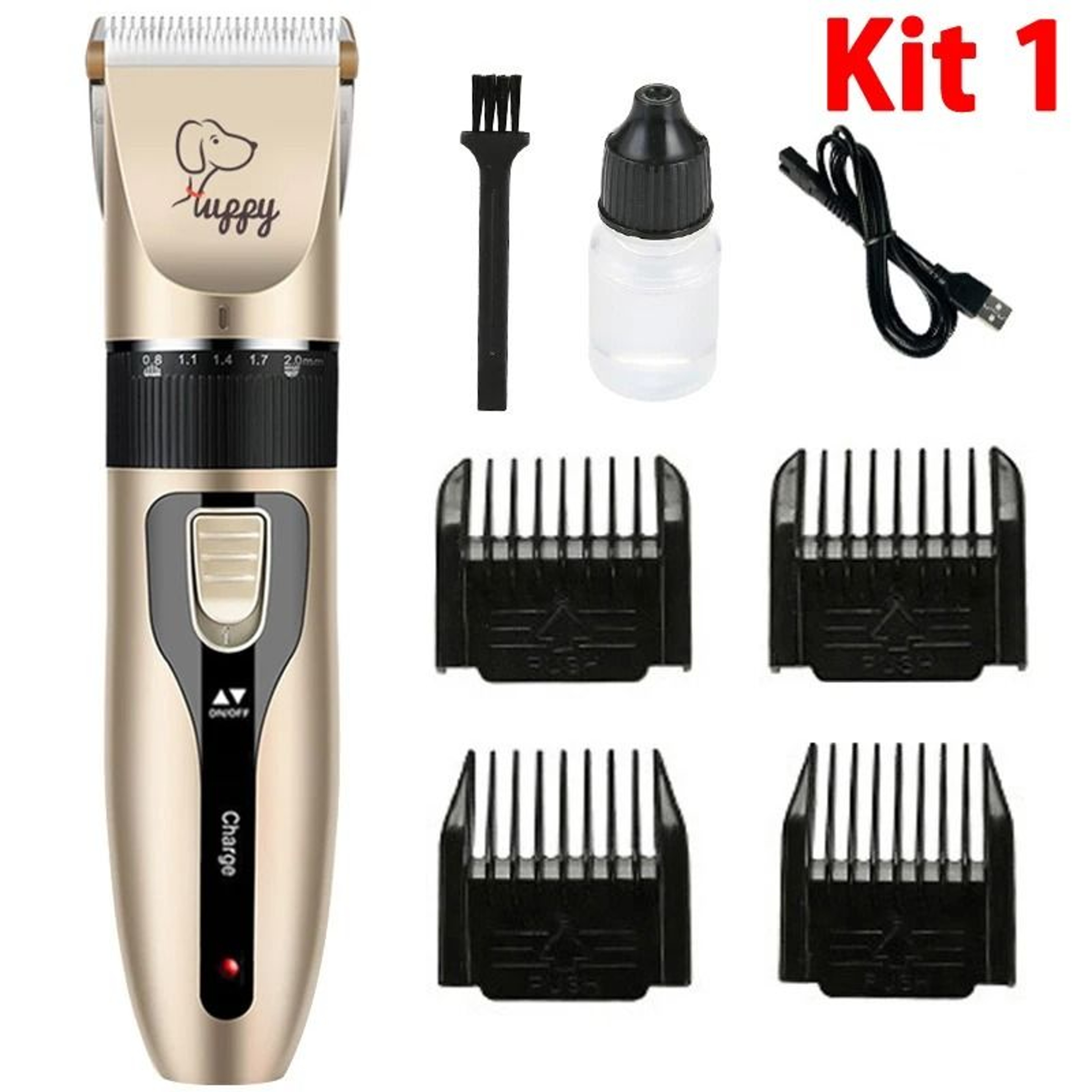 Professional Electric Pet Grooming Kit 7