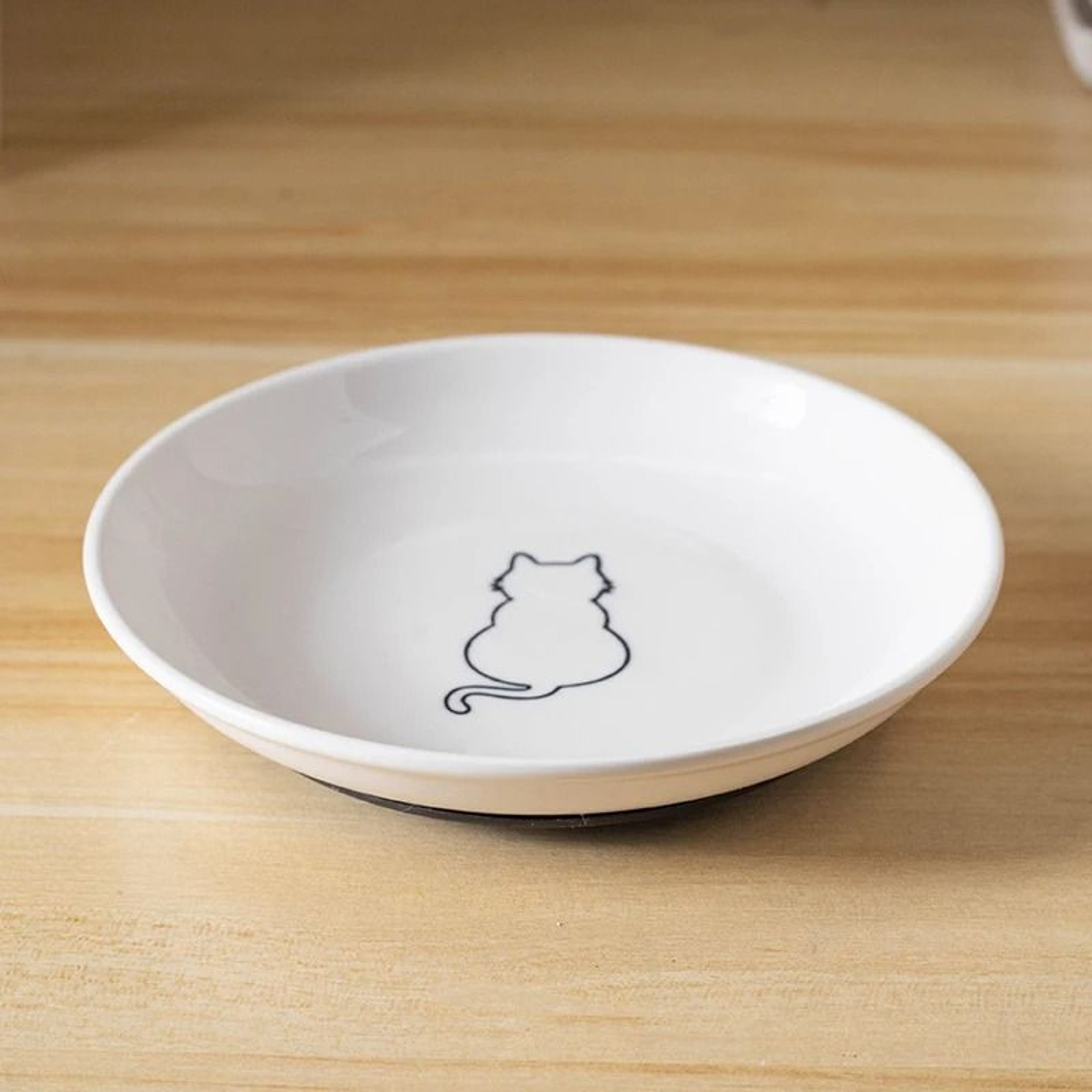 WhiskerFriendly Ceramic Snack Plate 6