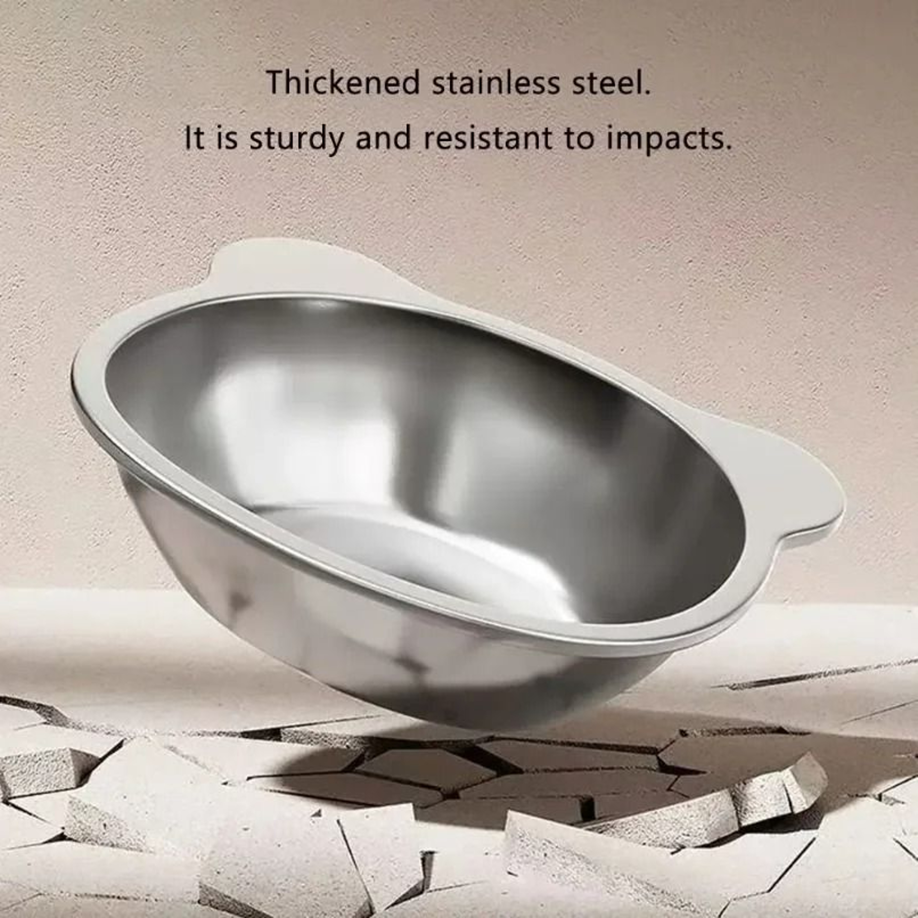 Tilted 15 Degrees Stainless Steel Elevated Feeder 4