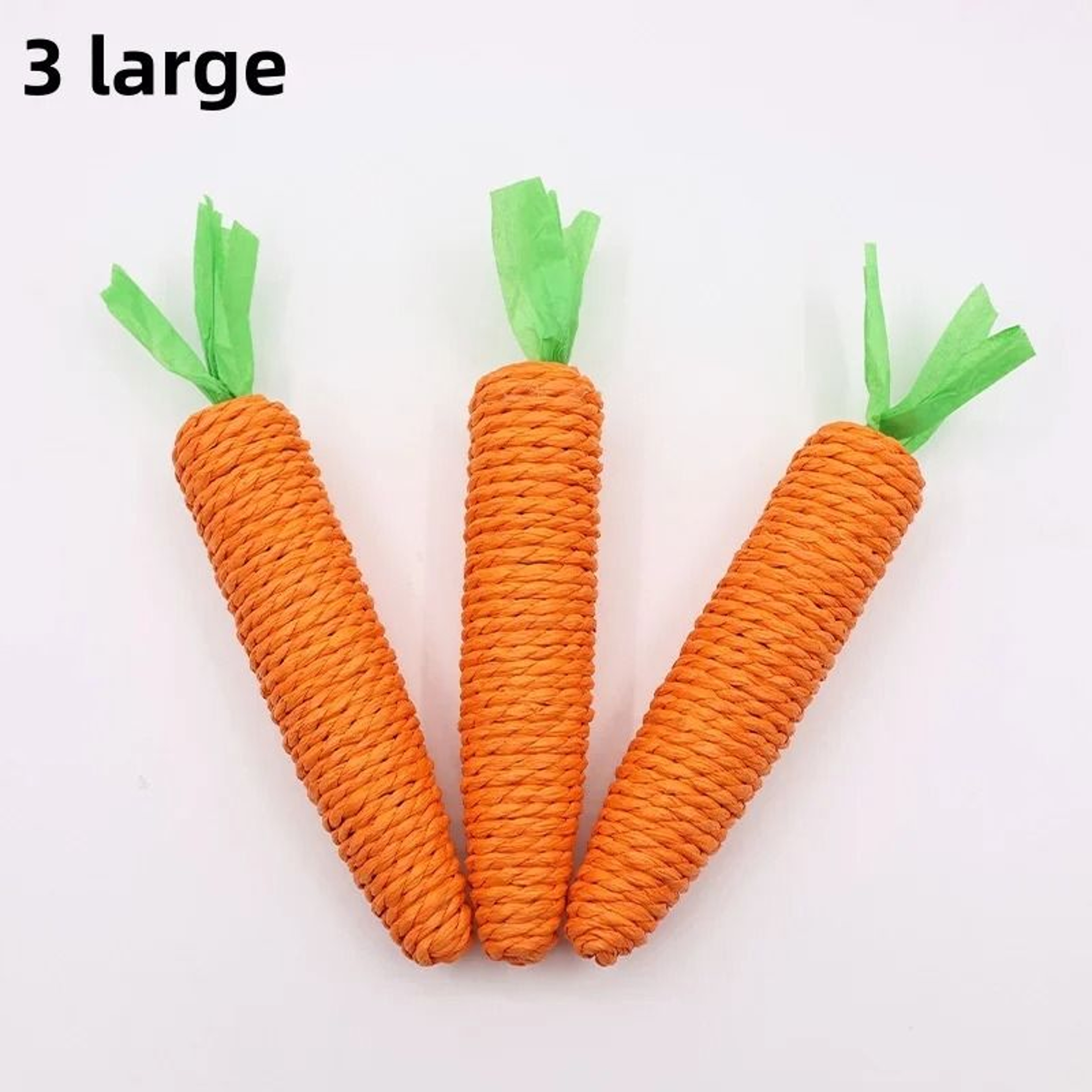 Braided Carrot Dental Chew Set 9