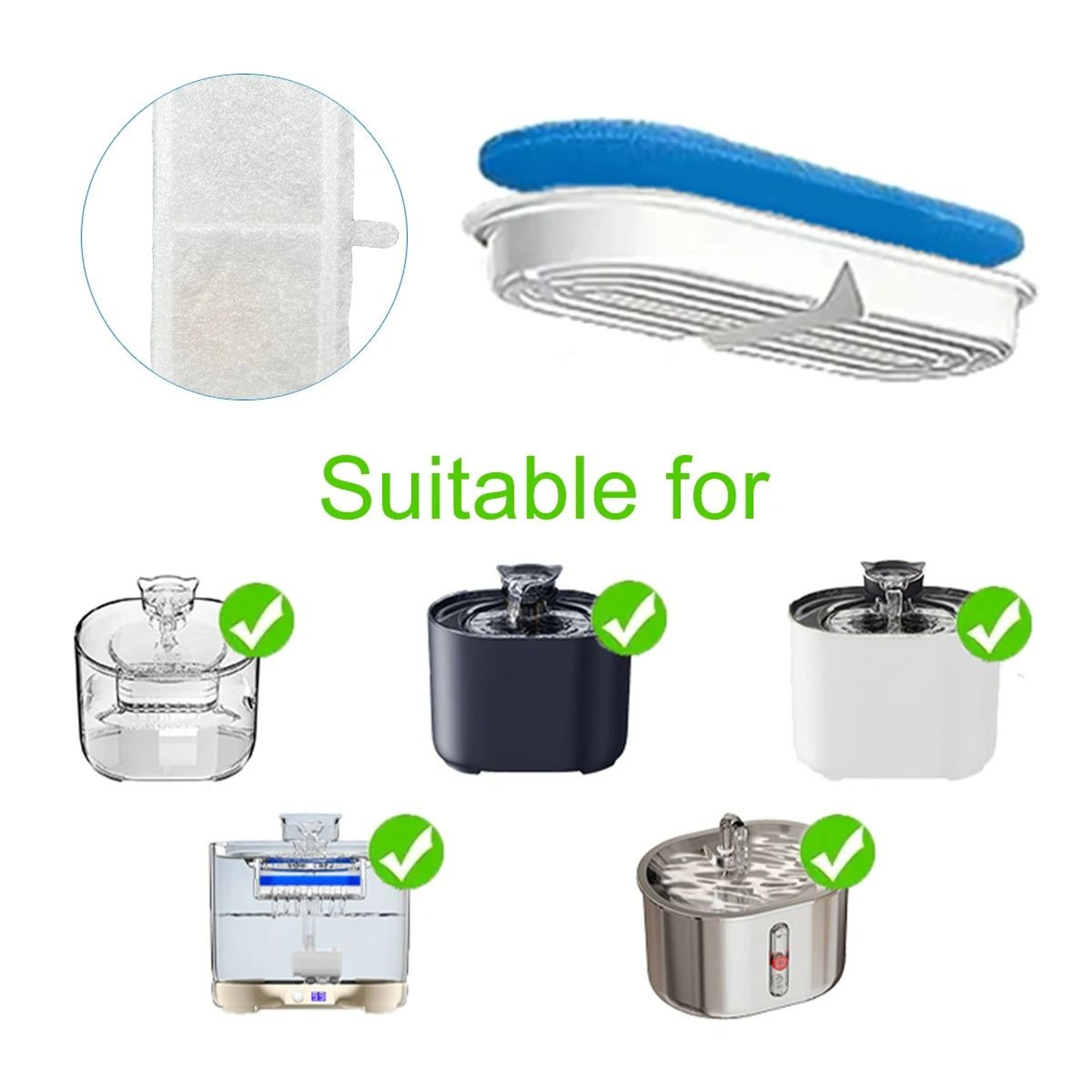 HighPrecision Activated Carbon Fountain Filters 1