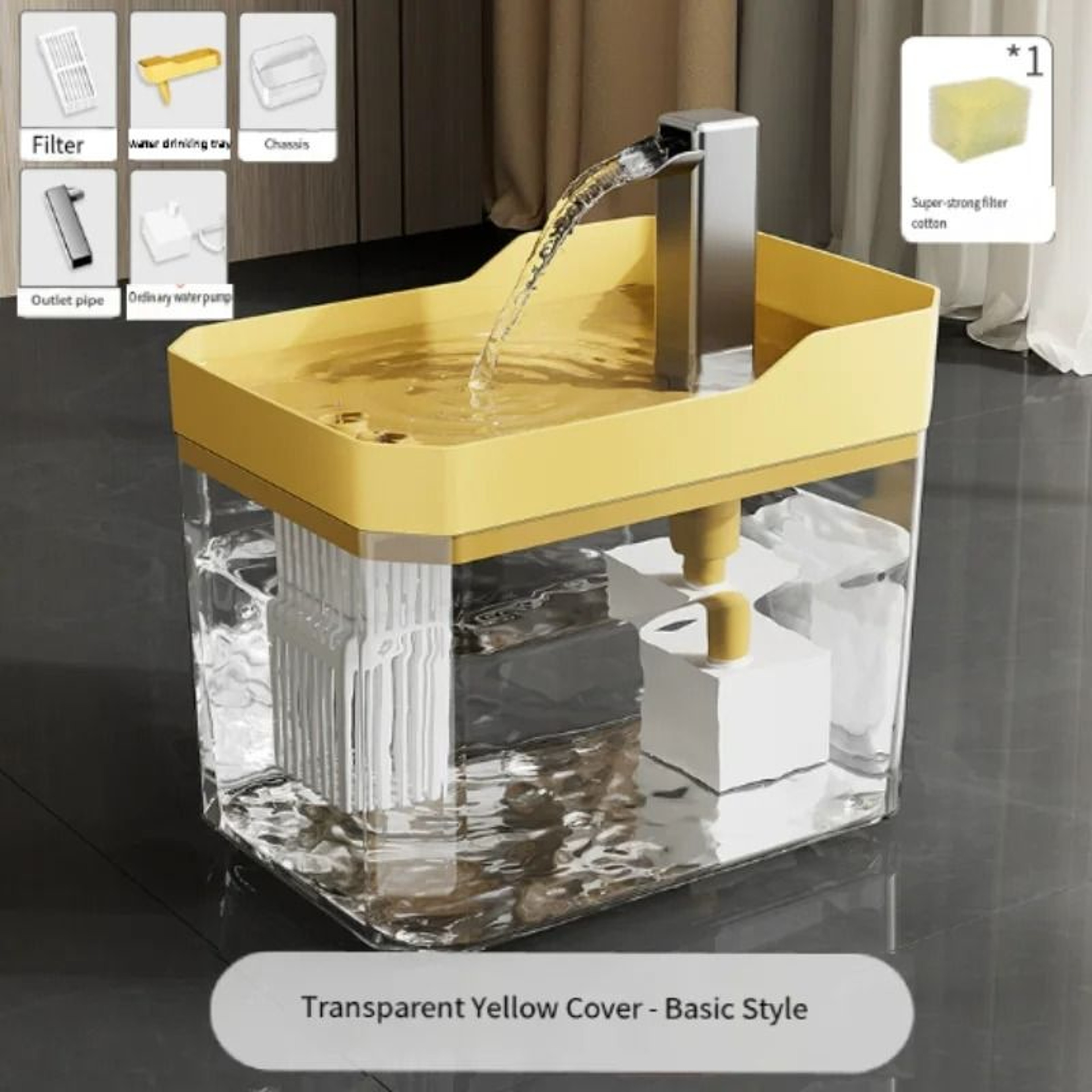 Automatic LiveFlow Circulating Pet Fountain 9
