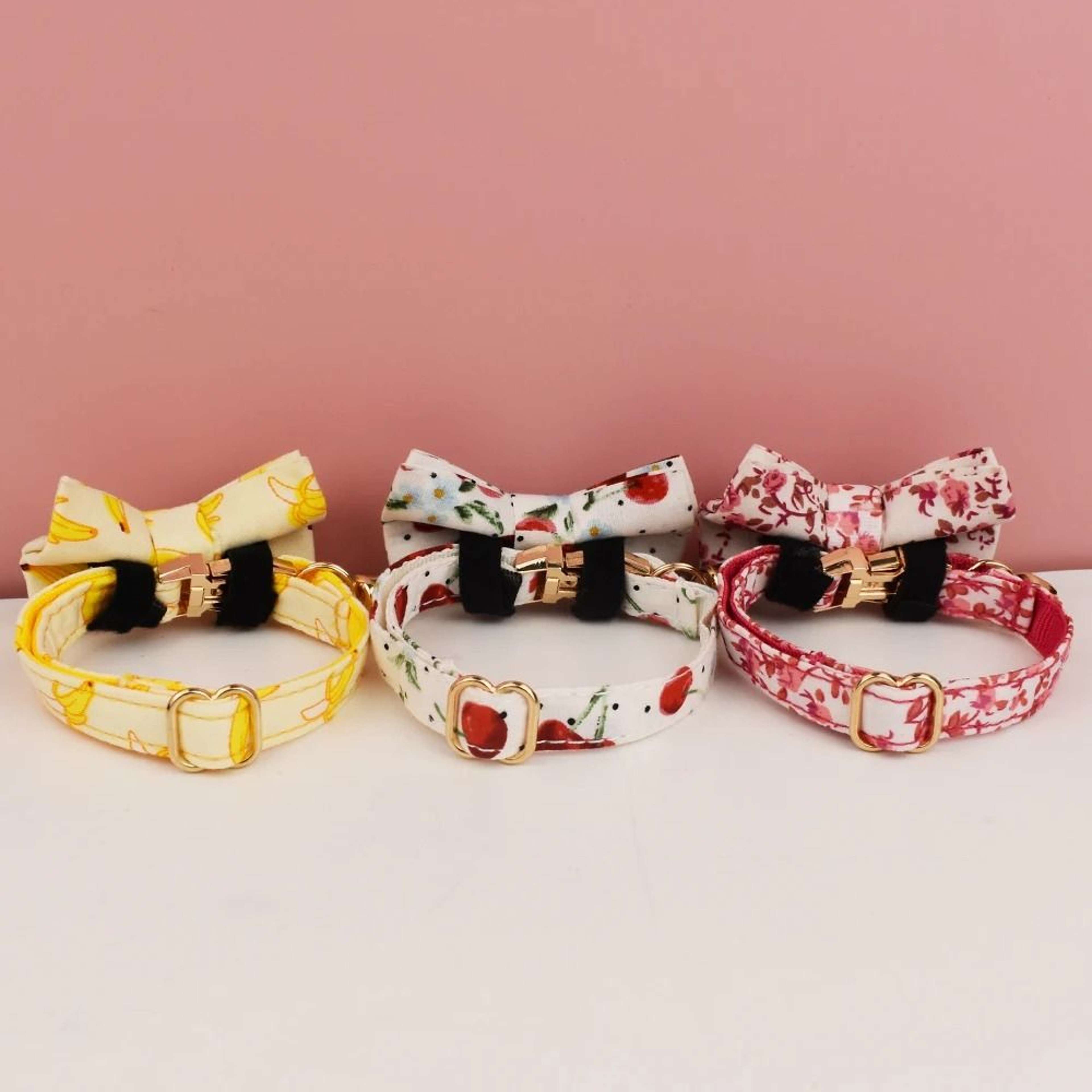 Personalized Velvet Bowtie Safety Collar 5