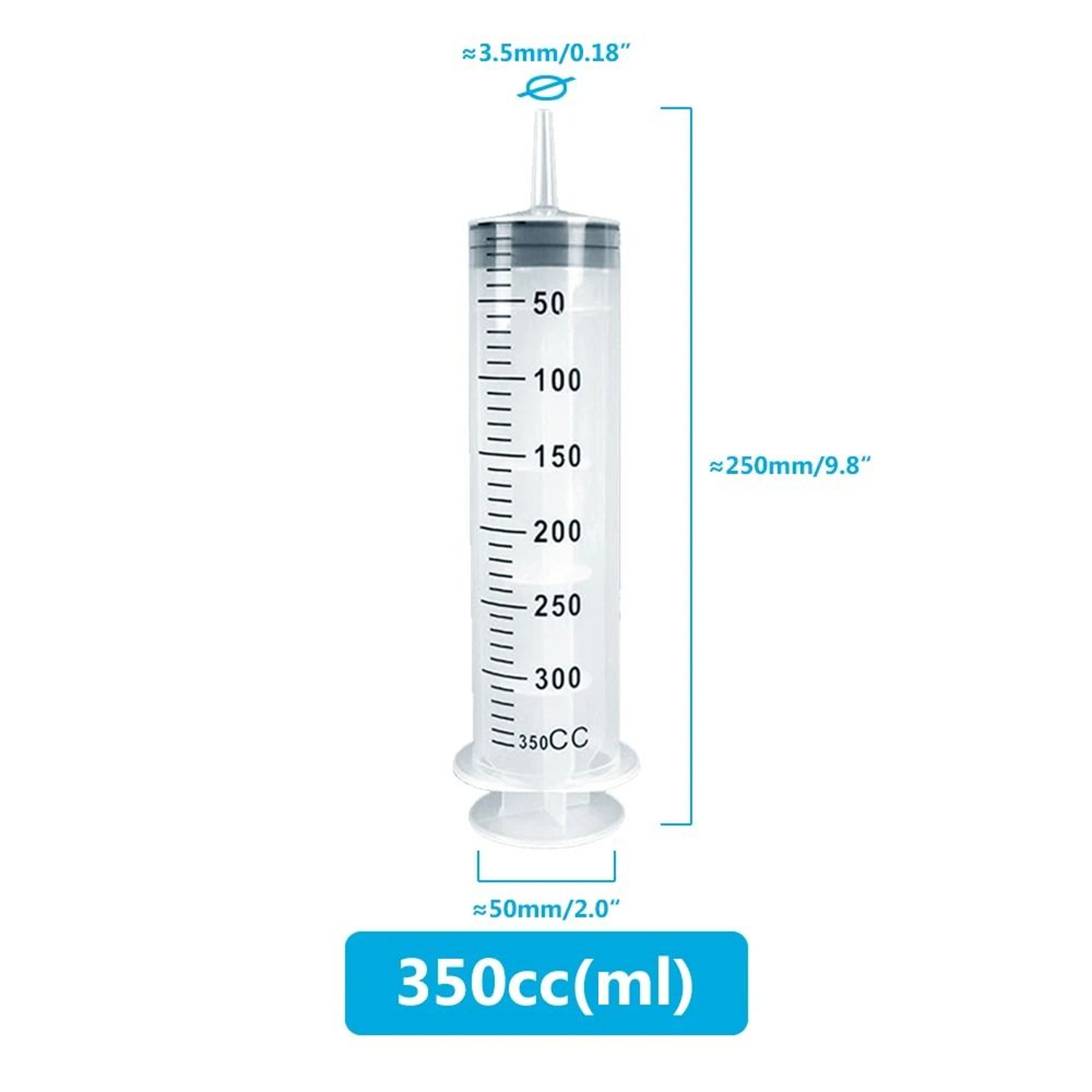 ClinicalPrecision LargeCapacity Syringe Kit 12