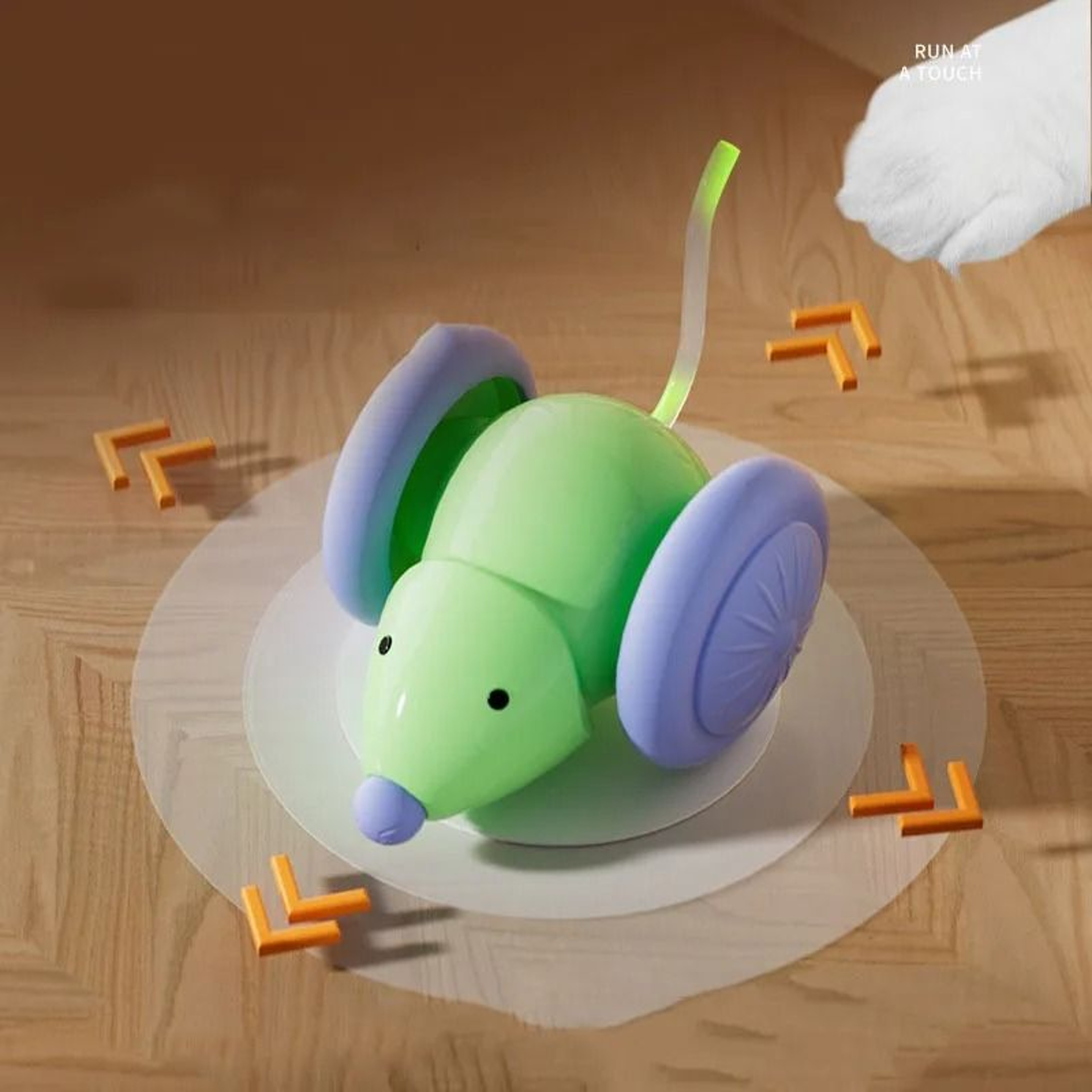 Intelligent ObstacleAvoidance Kinetic Mouse 4