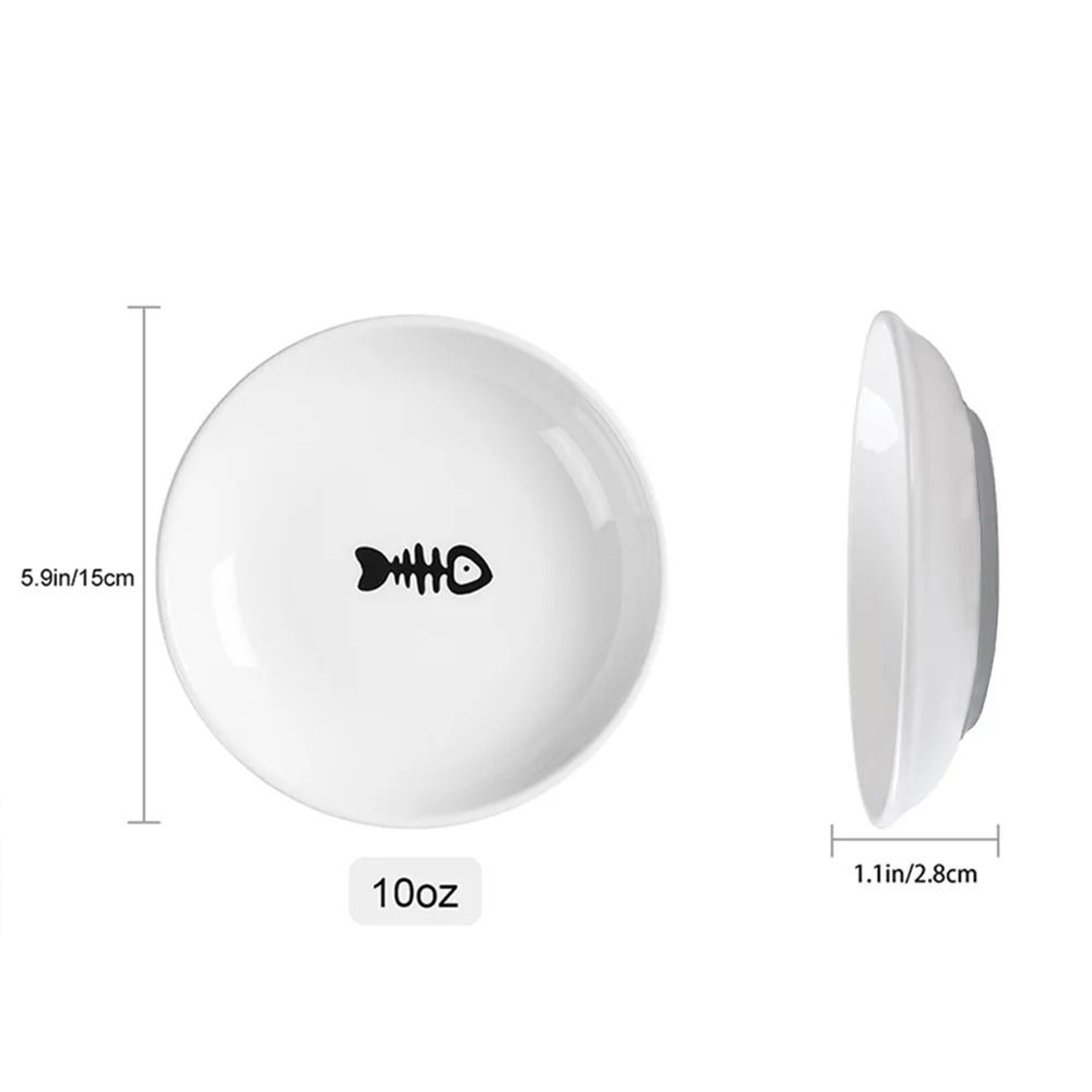 WhiskerSafe Ceramic Culinary Platter 9