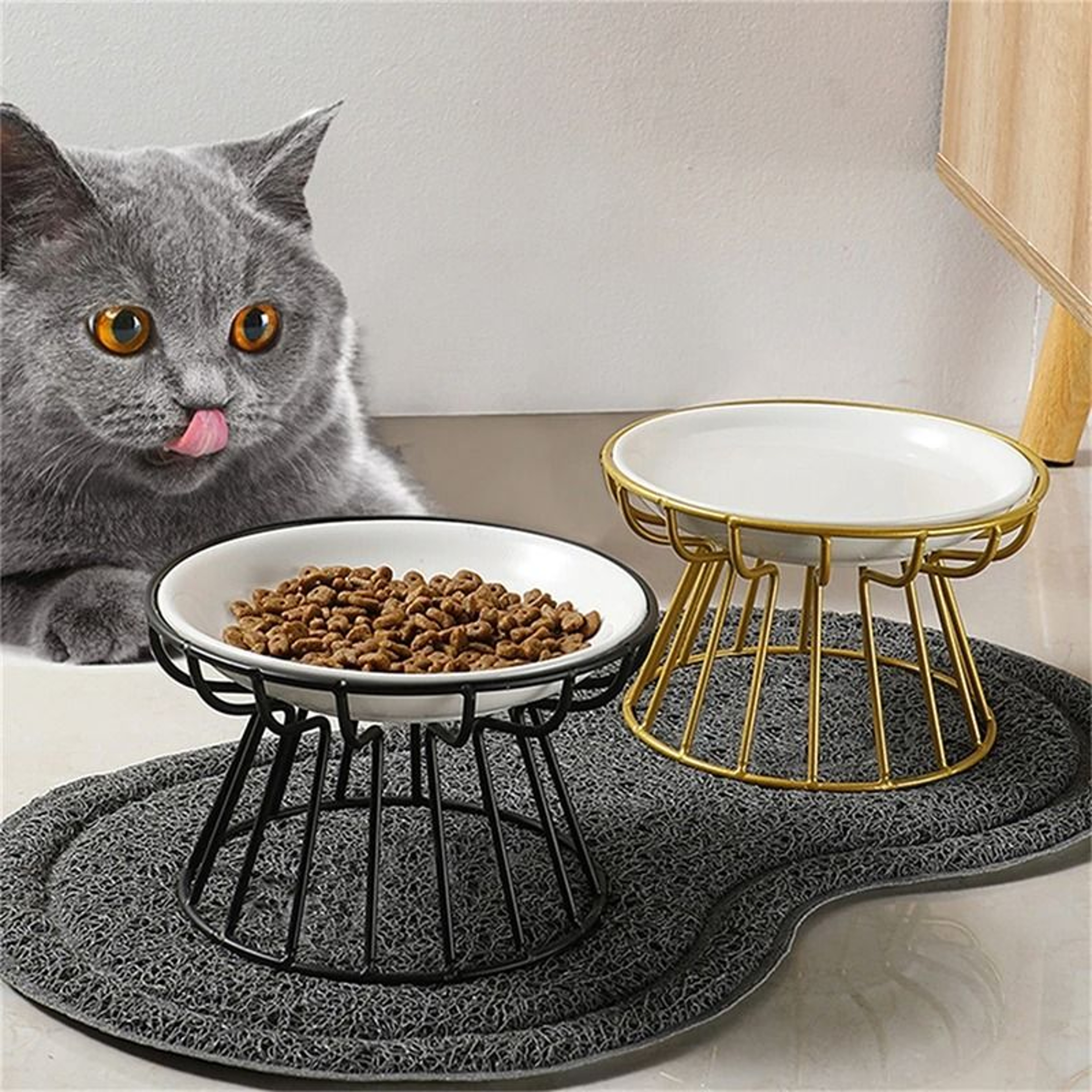 Elevated Metal Pet Bowl Stand 1