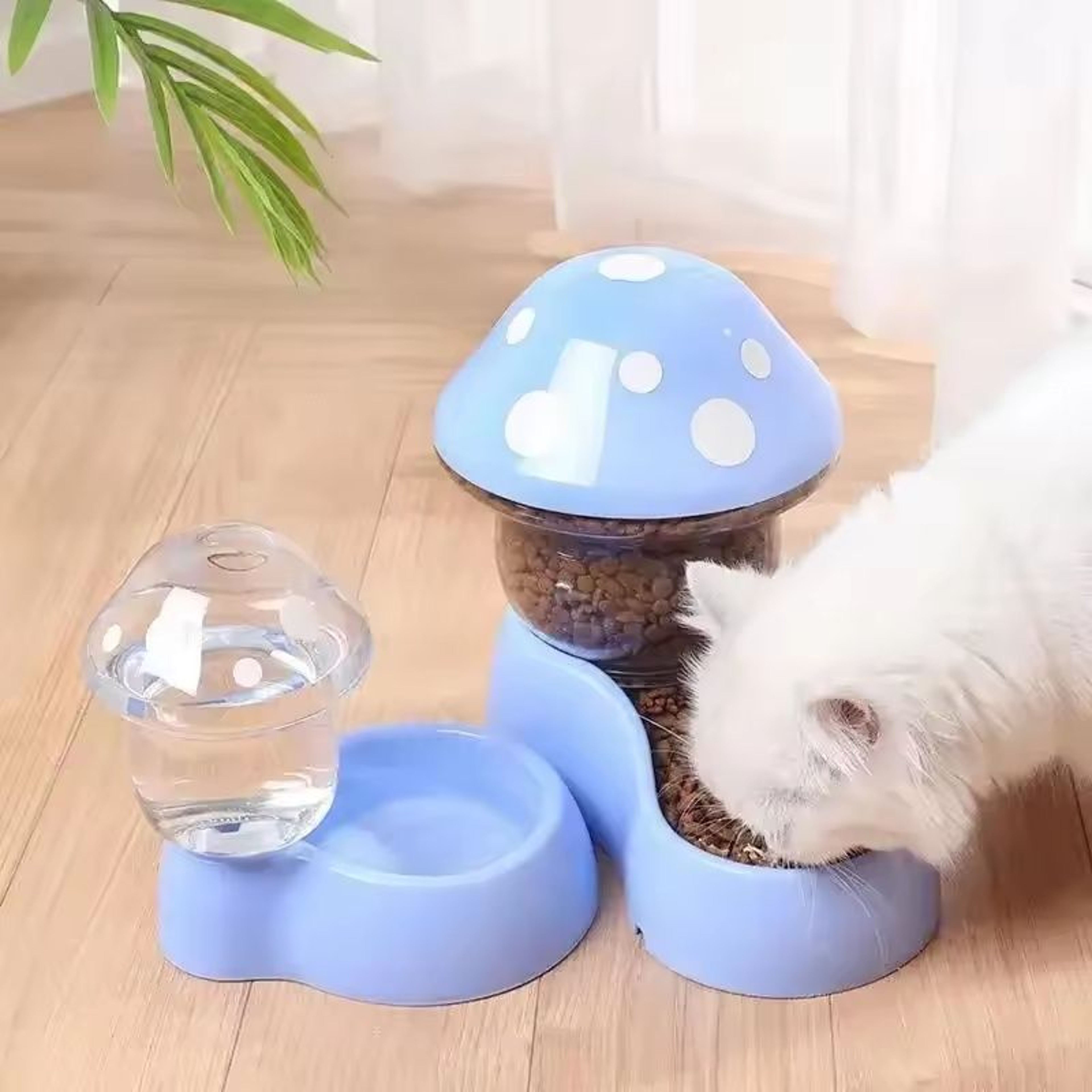 MushroomStyle Automatic Food  Water Dispenser 4