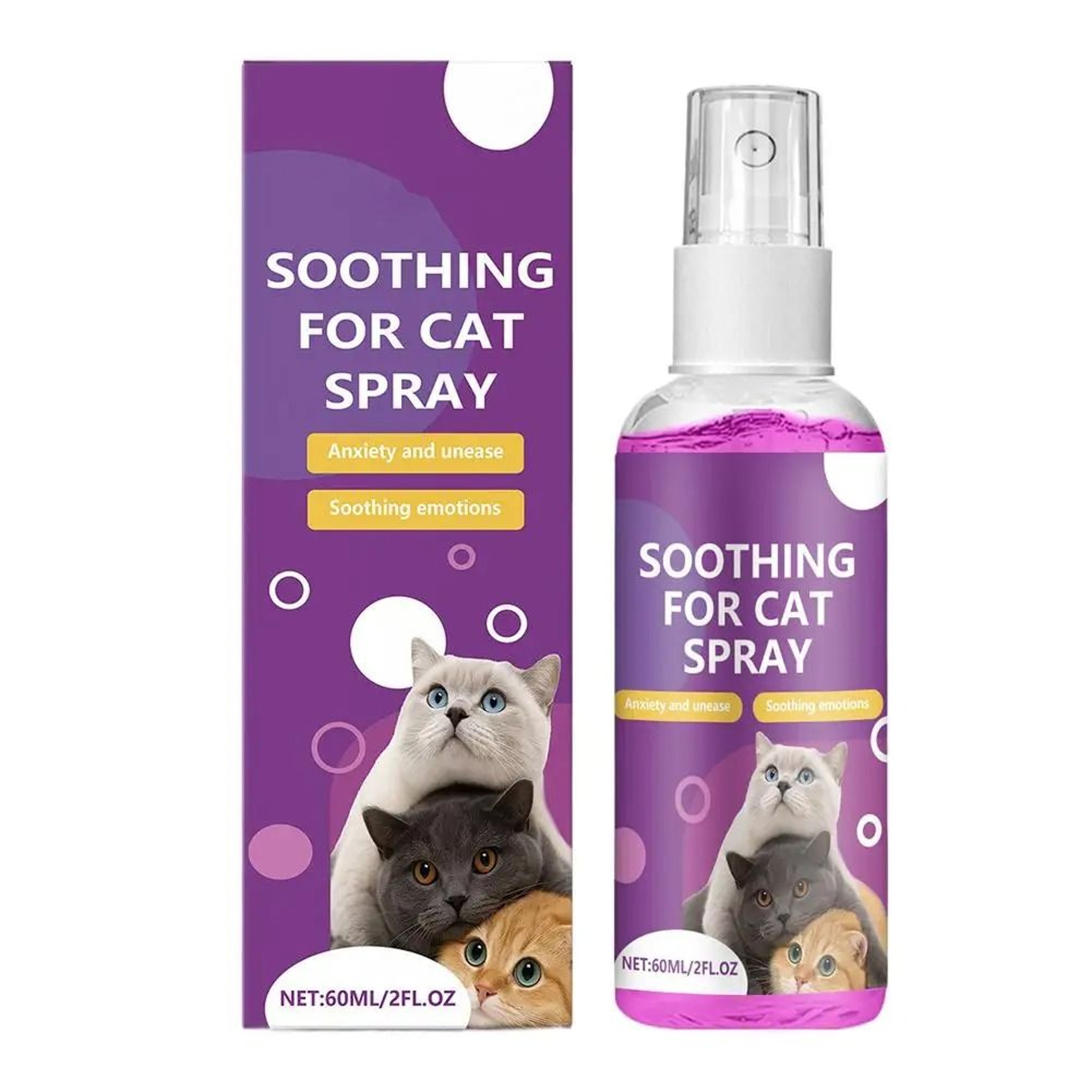 Pet Calming  Pheromone Soothing Spray 5
