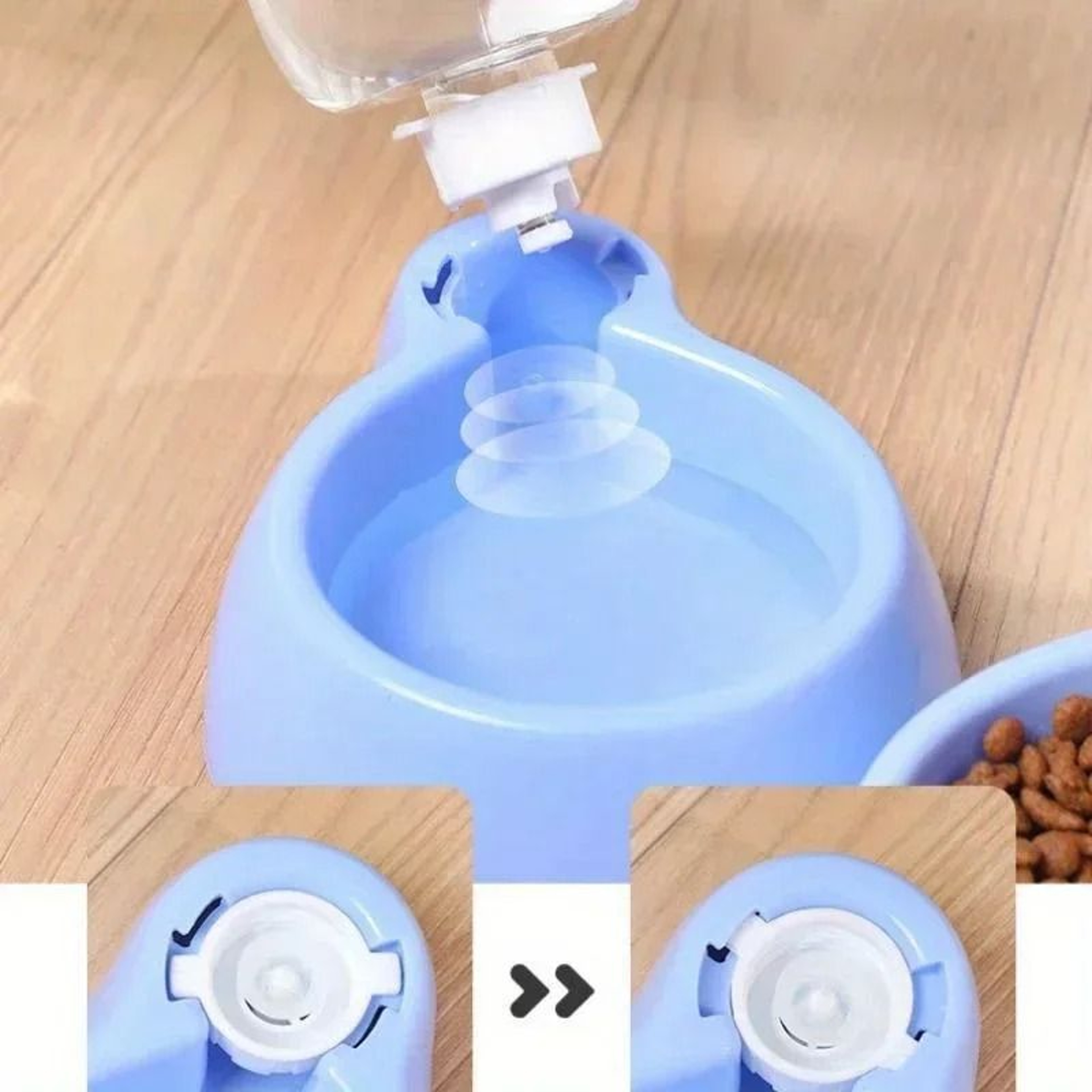 MushroomStyle HighCapacity Gravity Feeder  Waterer 4
