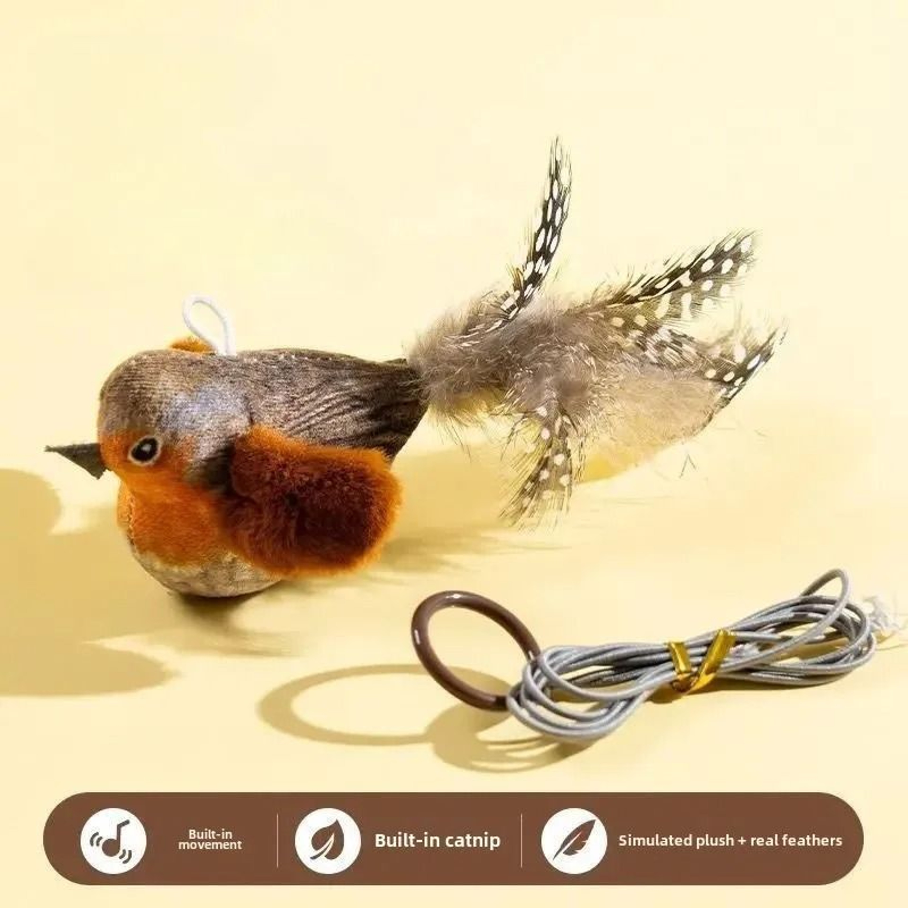 WallHanging Interactive Chirping Bird Teaser 7