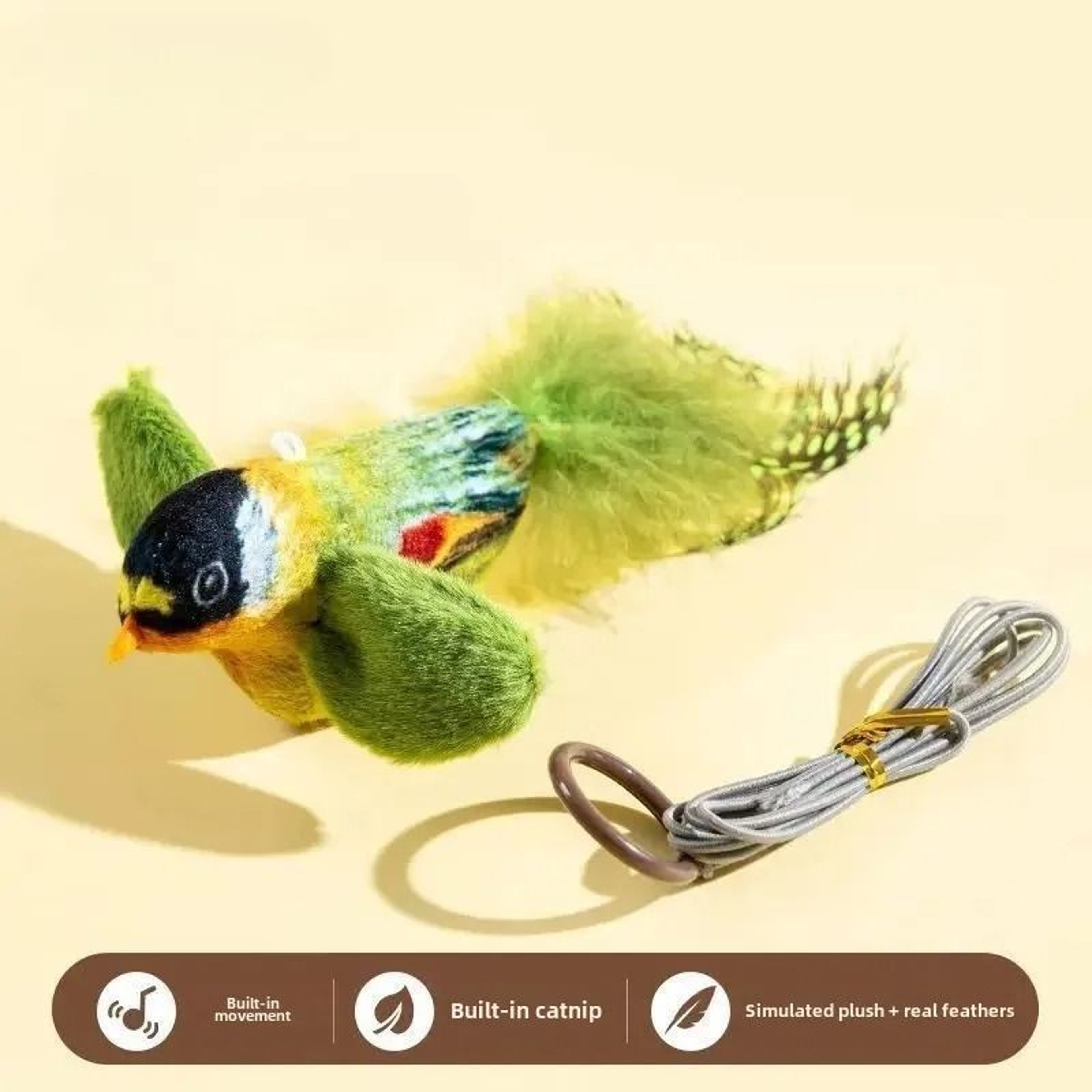 WallHanging Interactive Chirping Bird Teaser 8