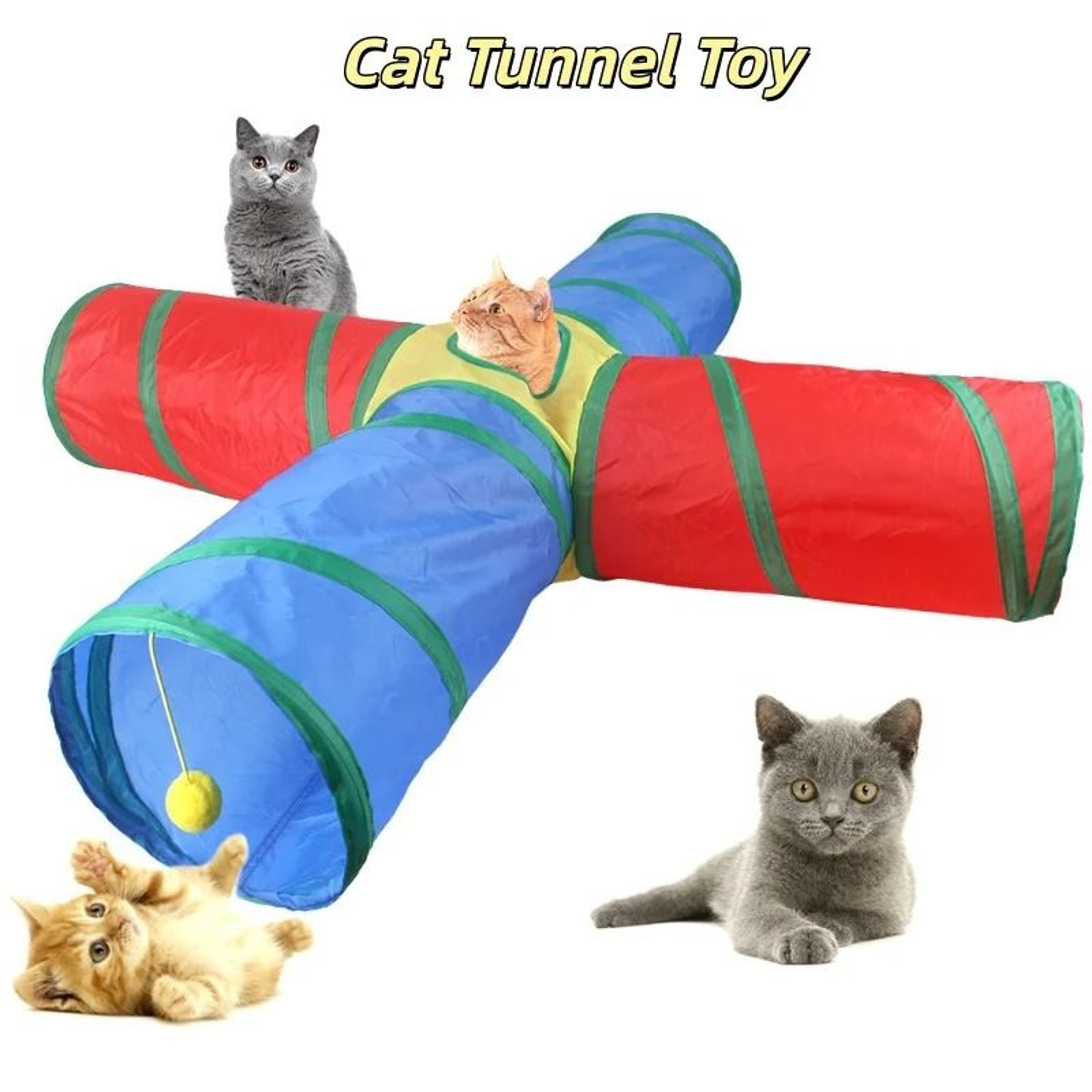 HighReliability Collapsible Explorer Pet Tunnel 3