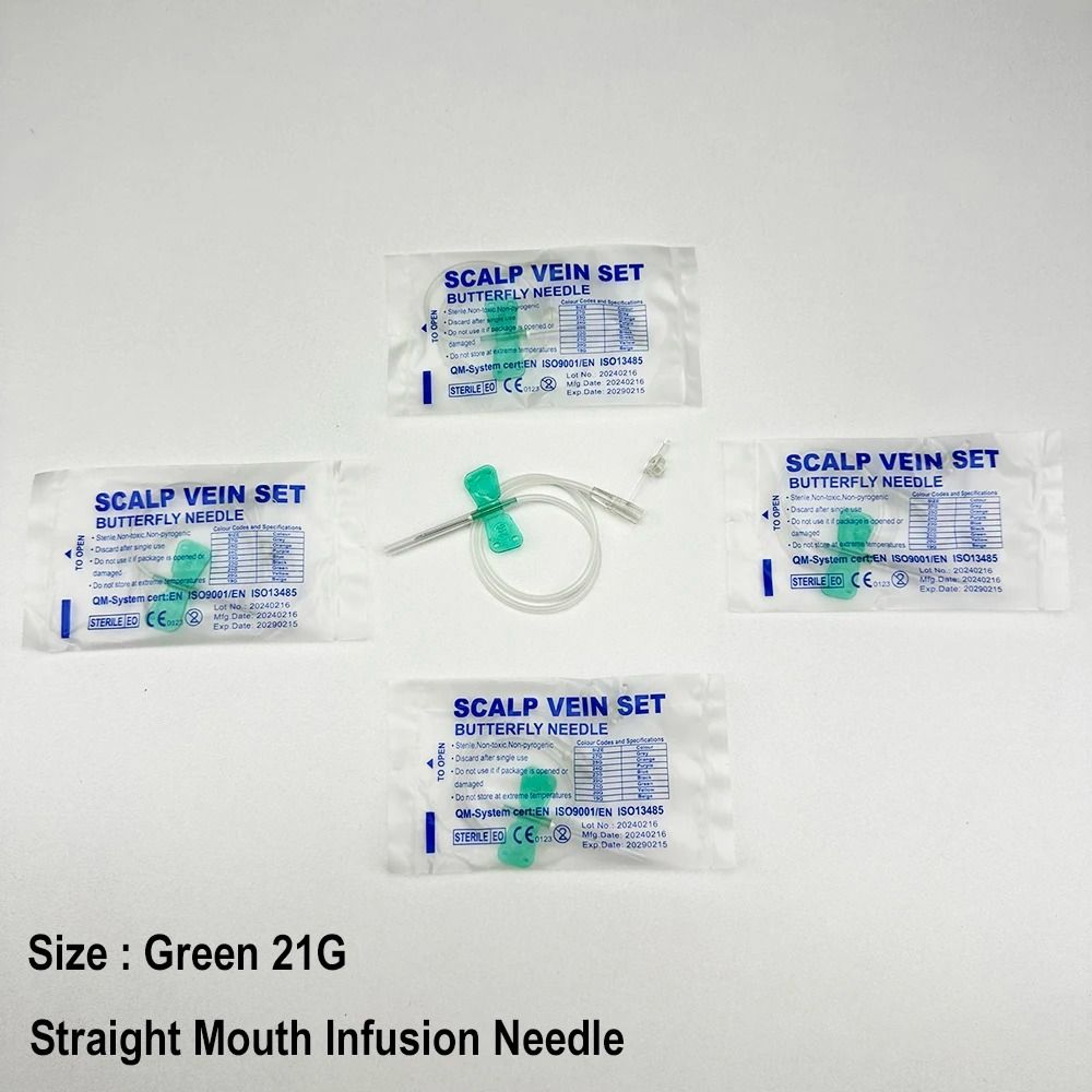 Professional Veterinary Winged Infusion Set 100Pack 5