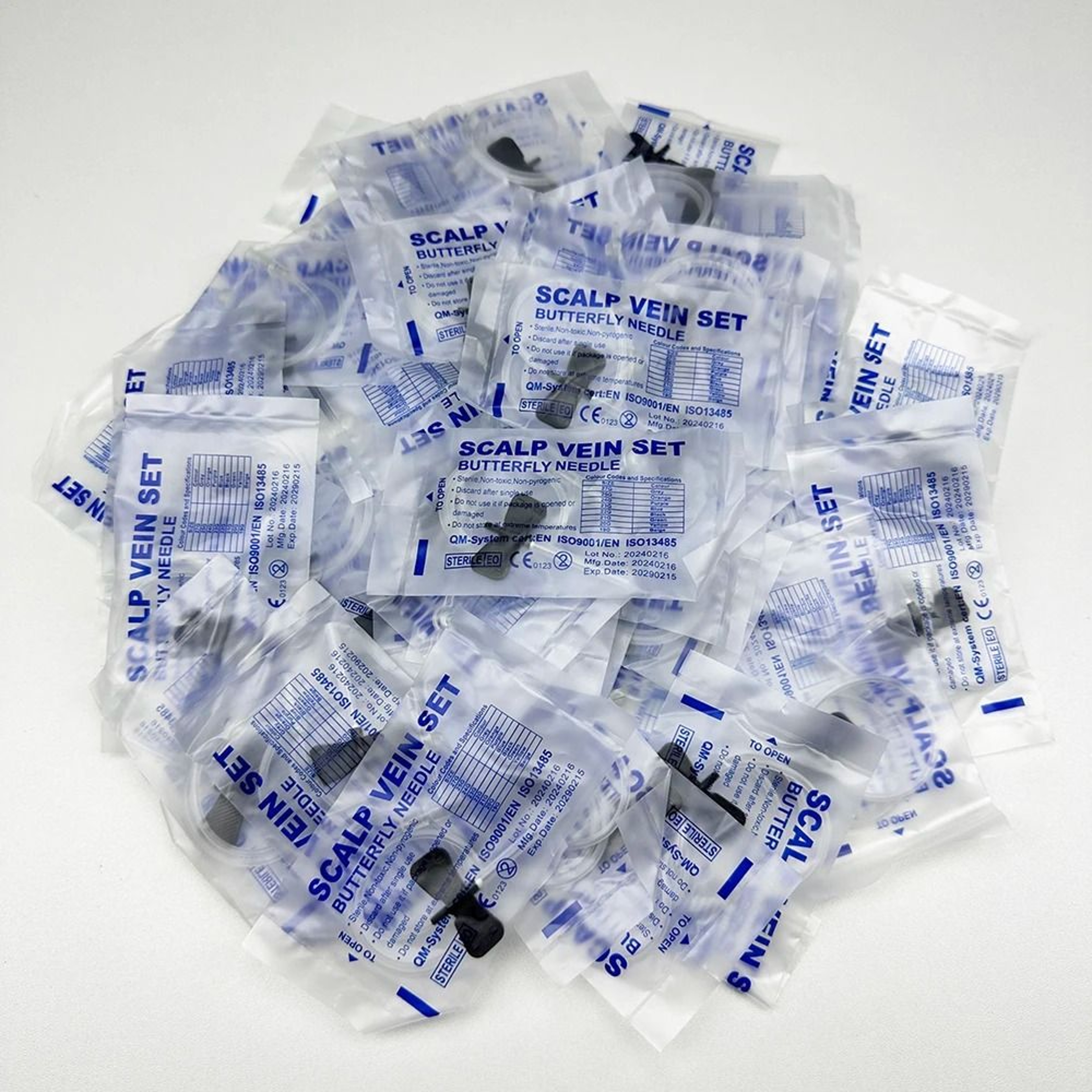 Professional Veterinary Winged Infusion Set 100Pack 8
