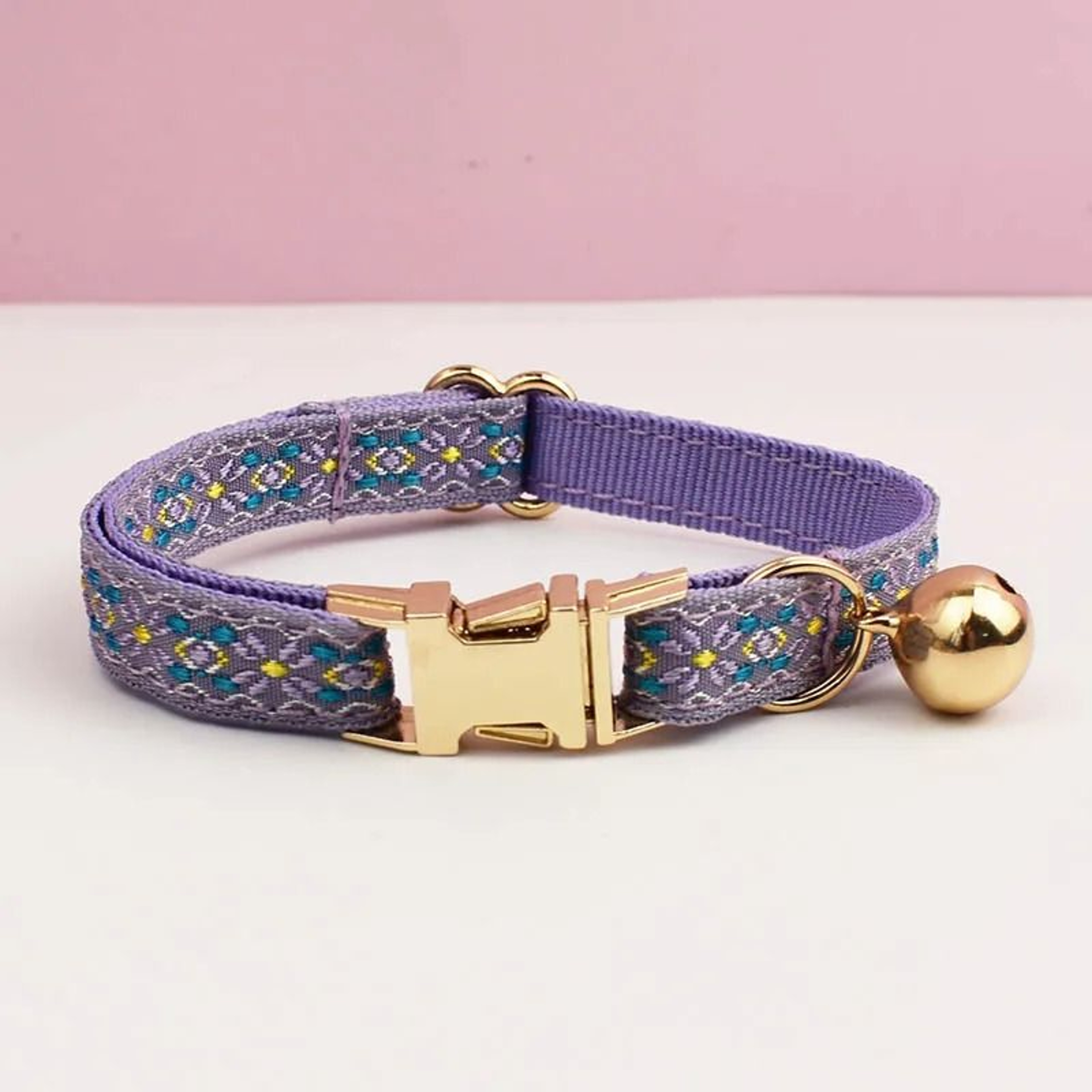 PetalPlush Personalized Safety Collar  Leash Set 26