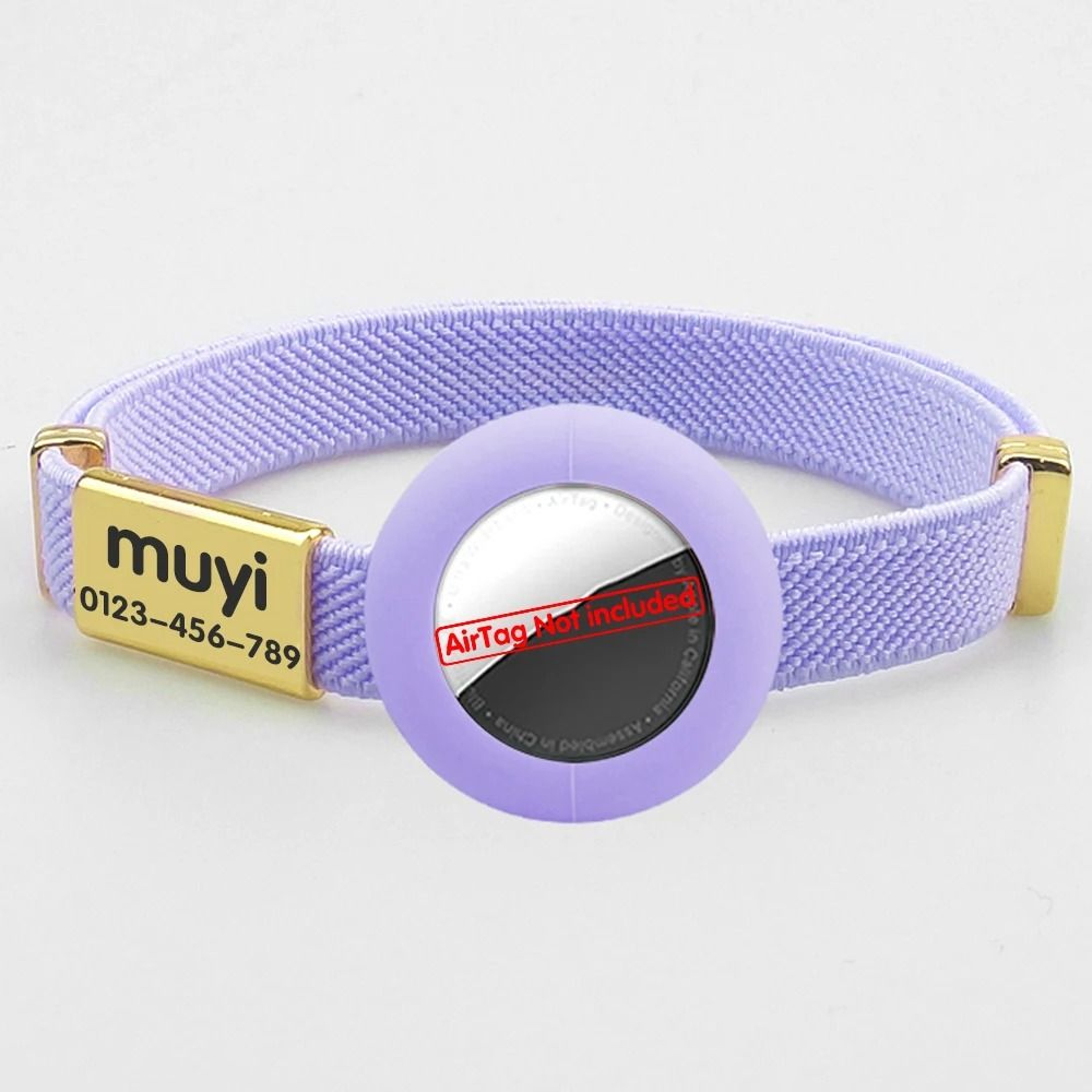 GuardianTrack Elastic AirTag Safety Collar 8